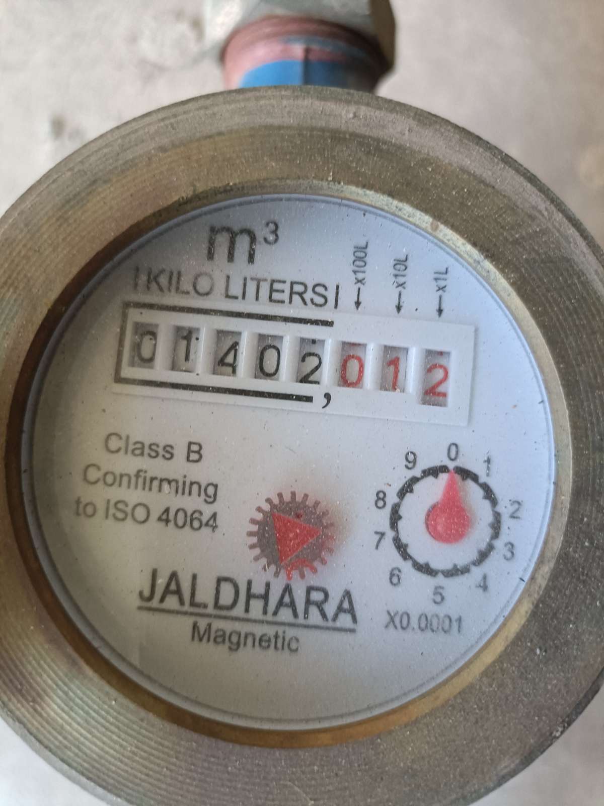 Meter reading May 31, 2026