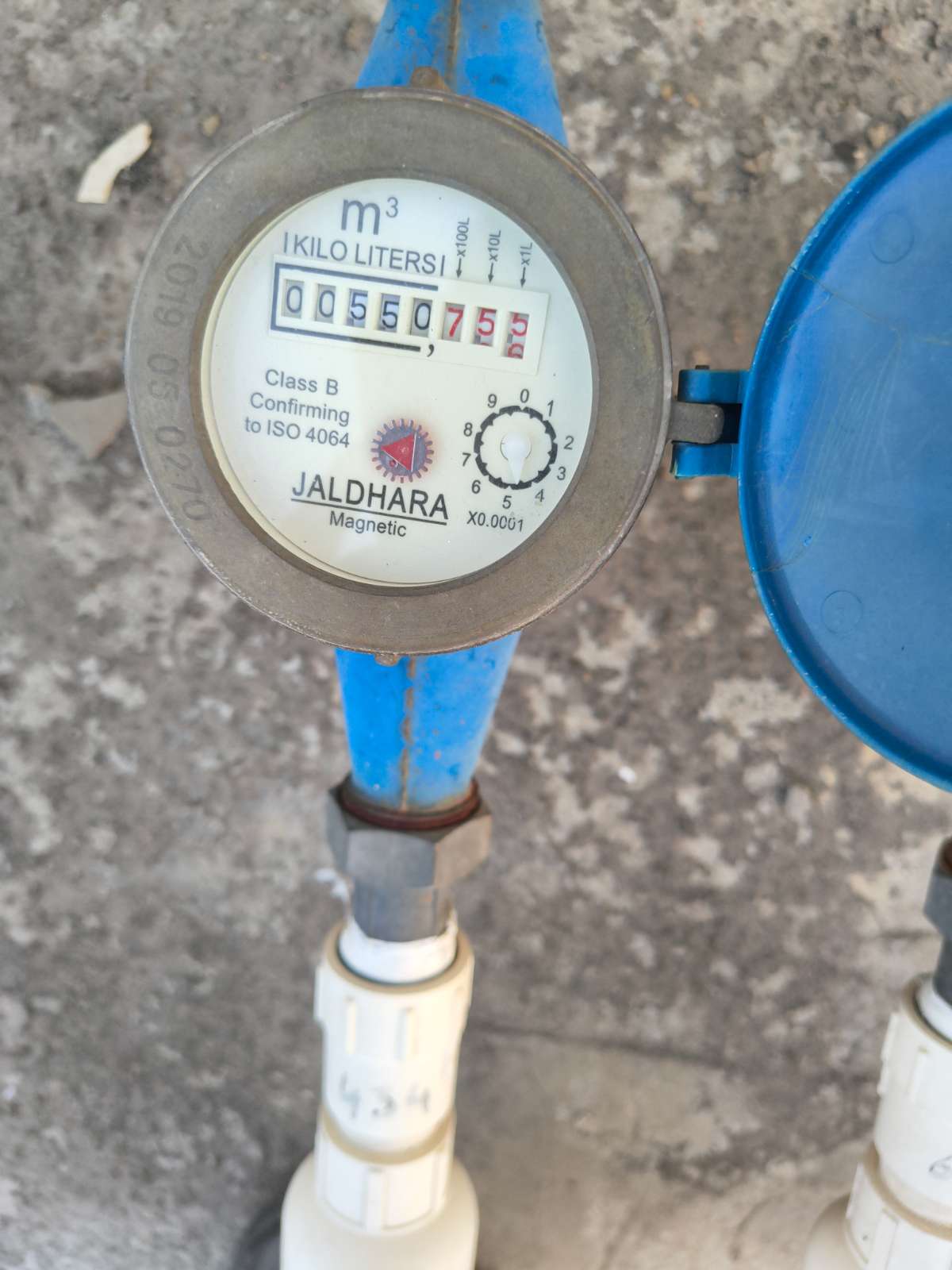 Meter reading April 30, 2026