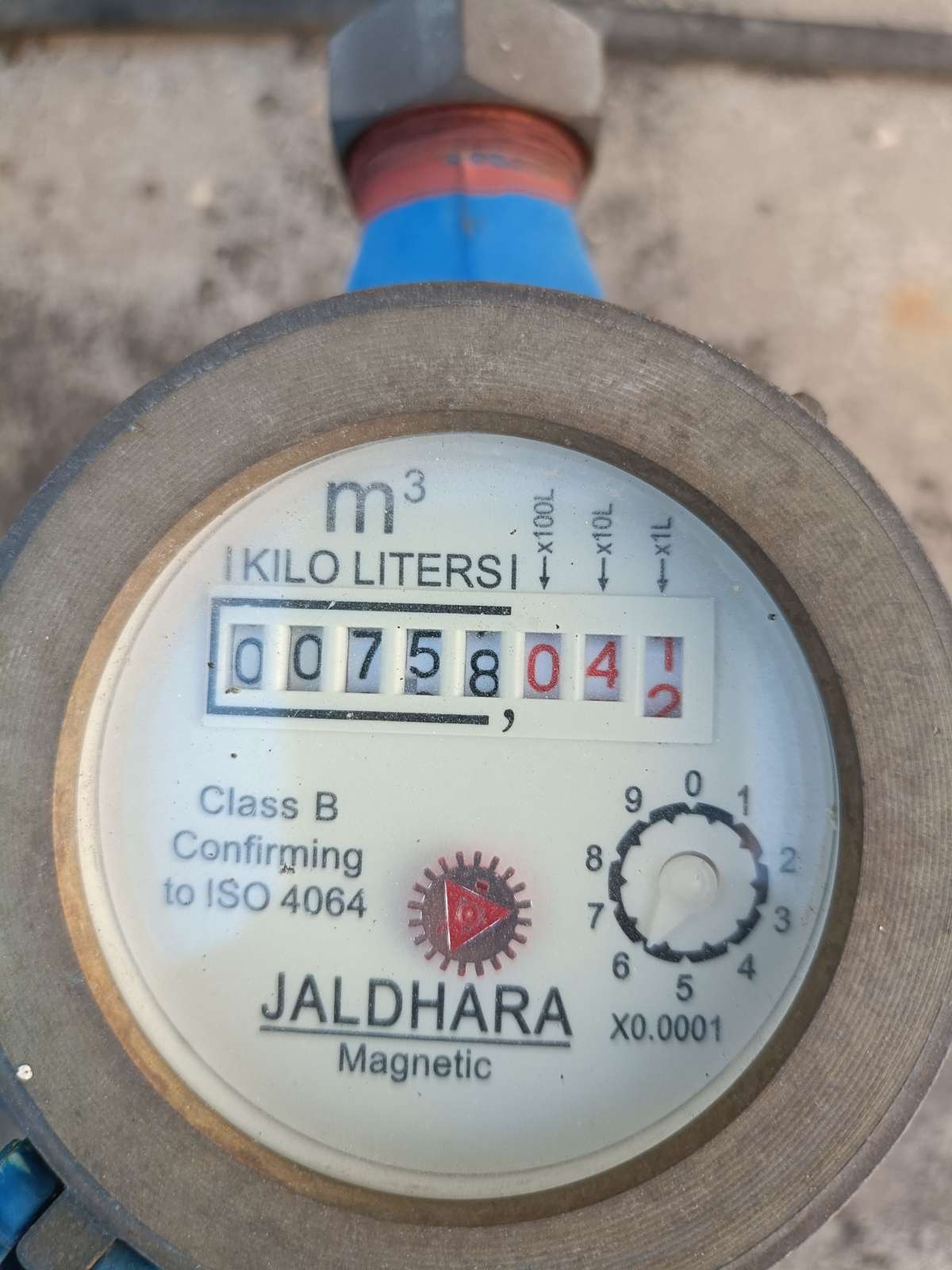 Meter reading May 31, 2026