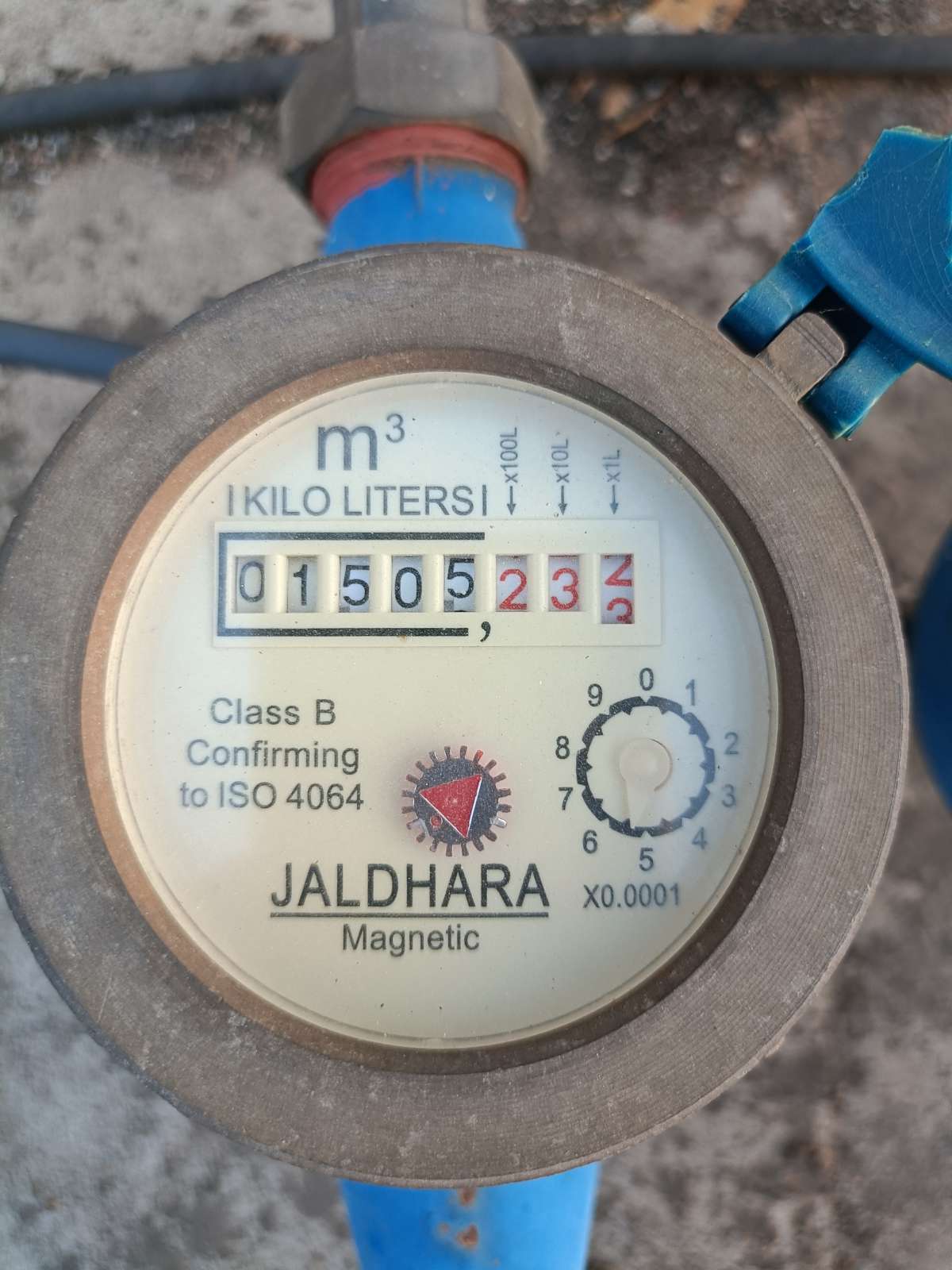 Meter reading May 31, 2026