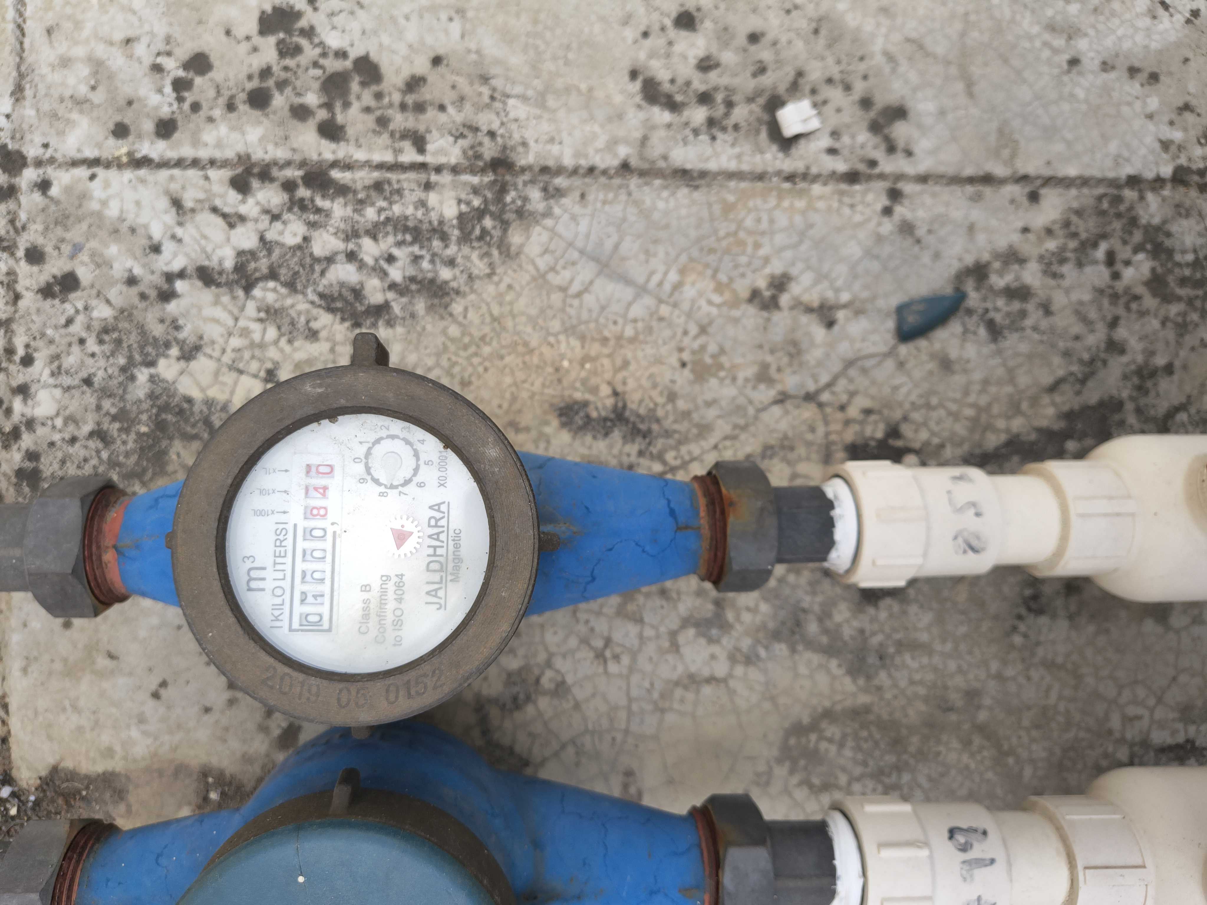 Meter reading March 31, 2026