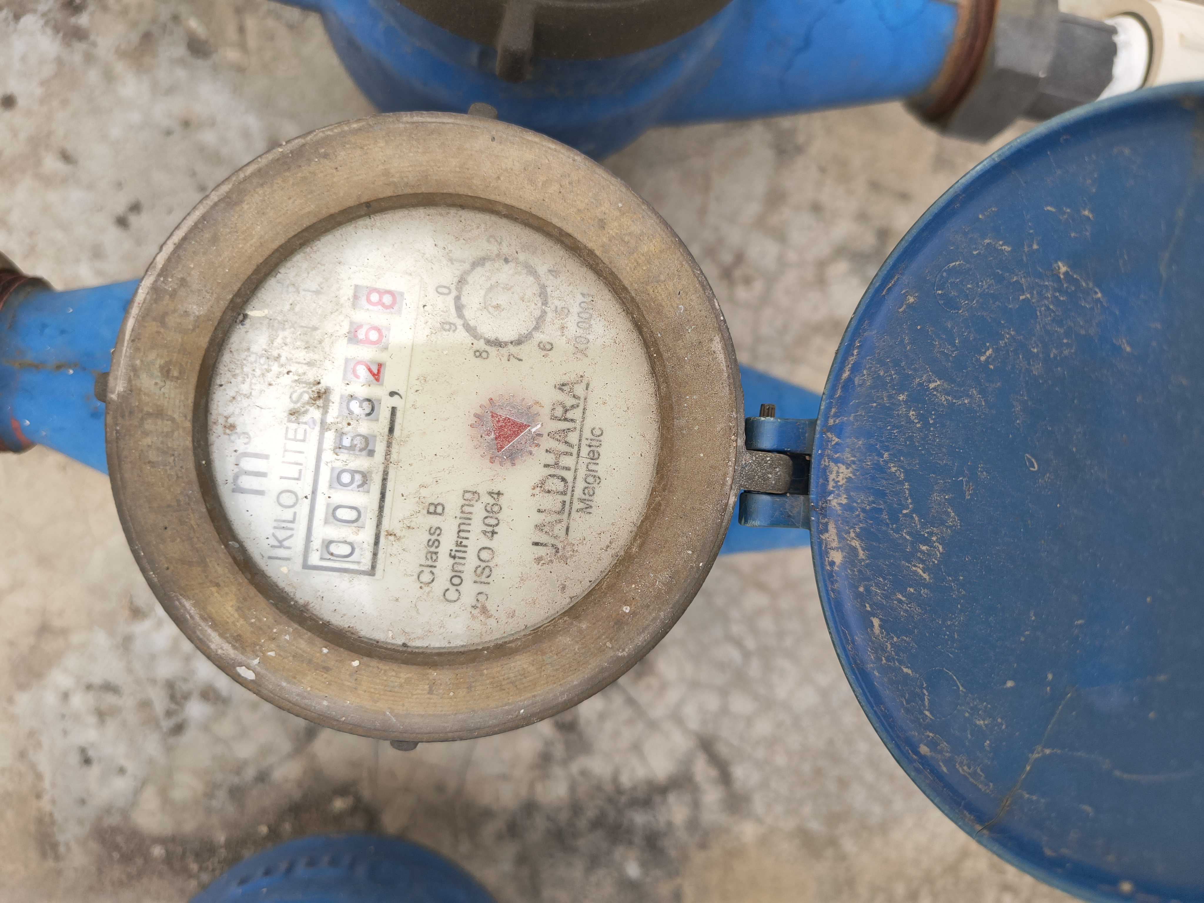 Meter reading March 31, 2026