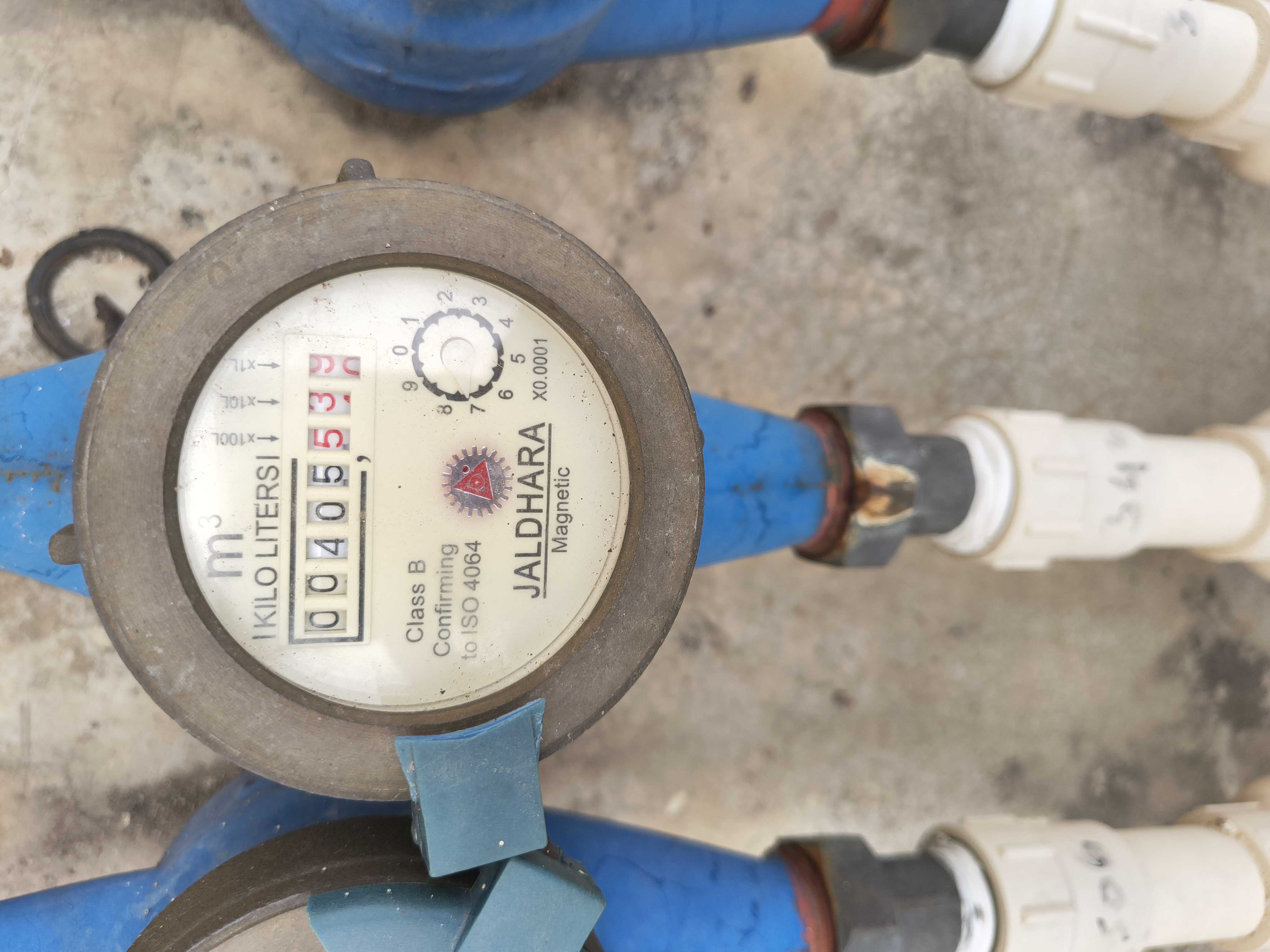 Meter reading March 31, 2026