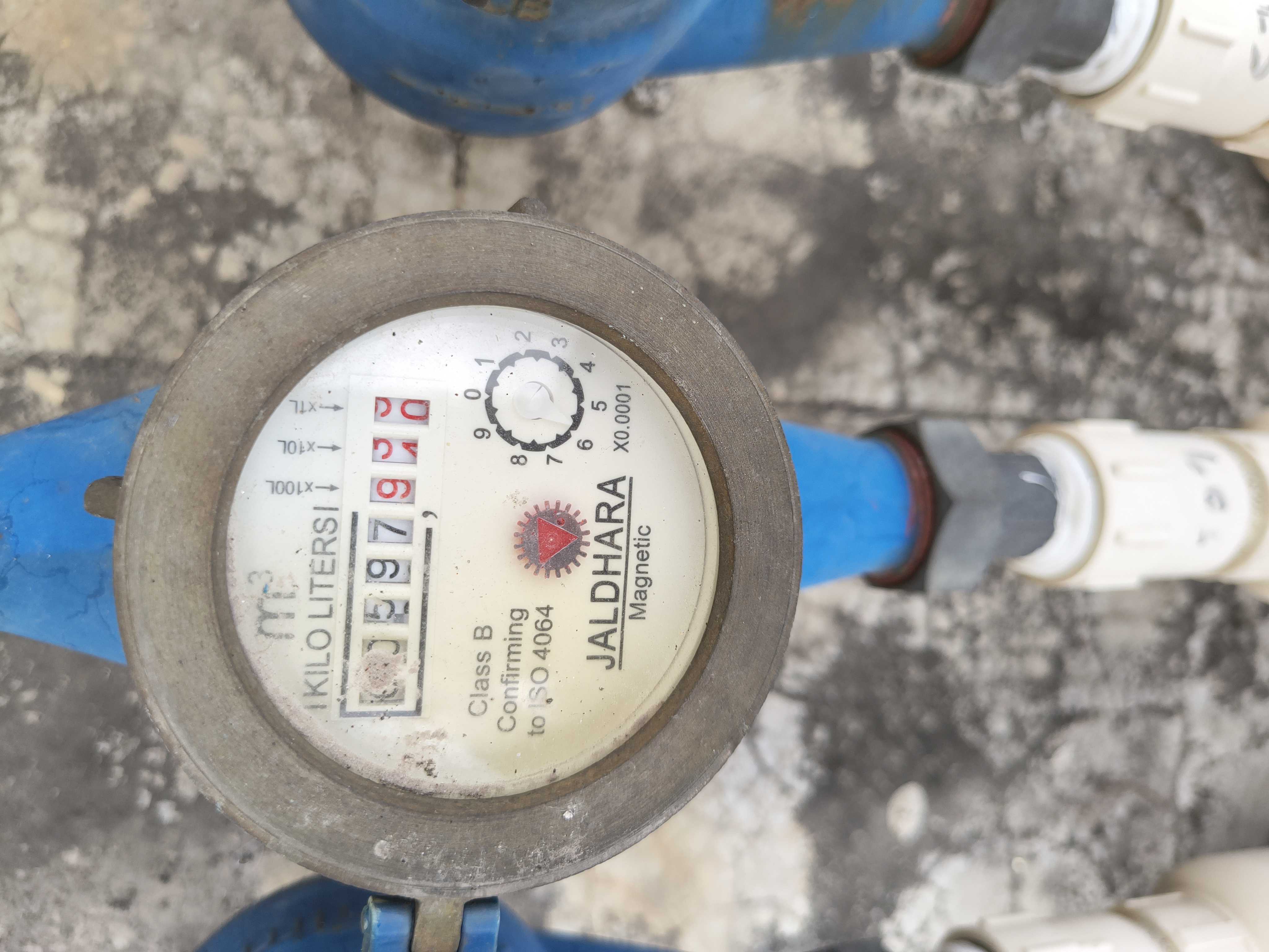 Meter reading March 31, 2026