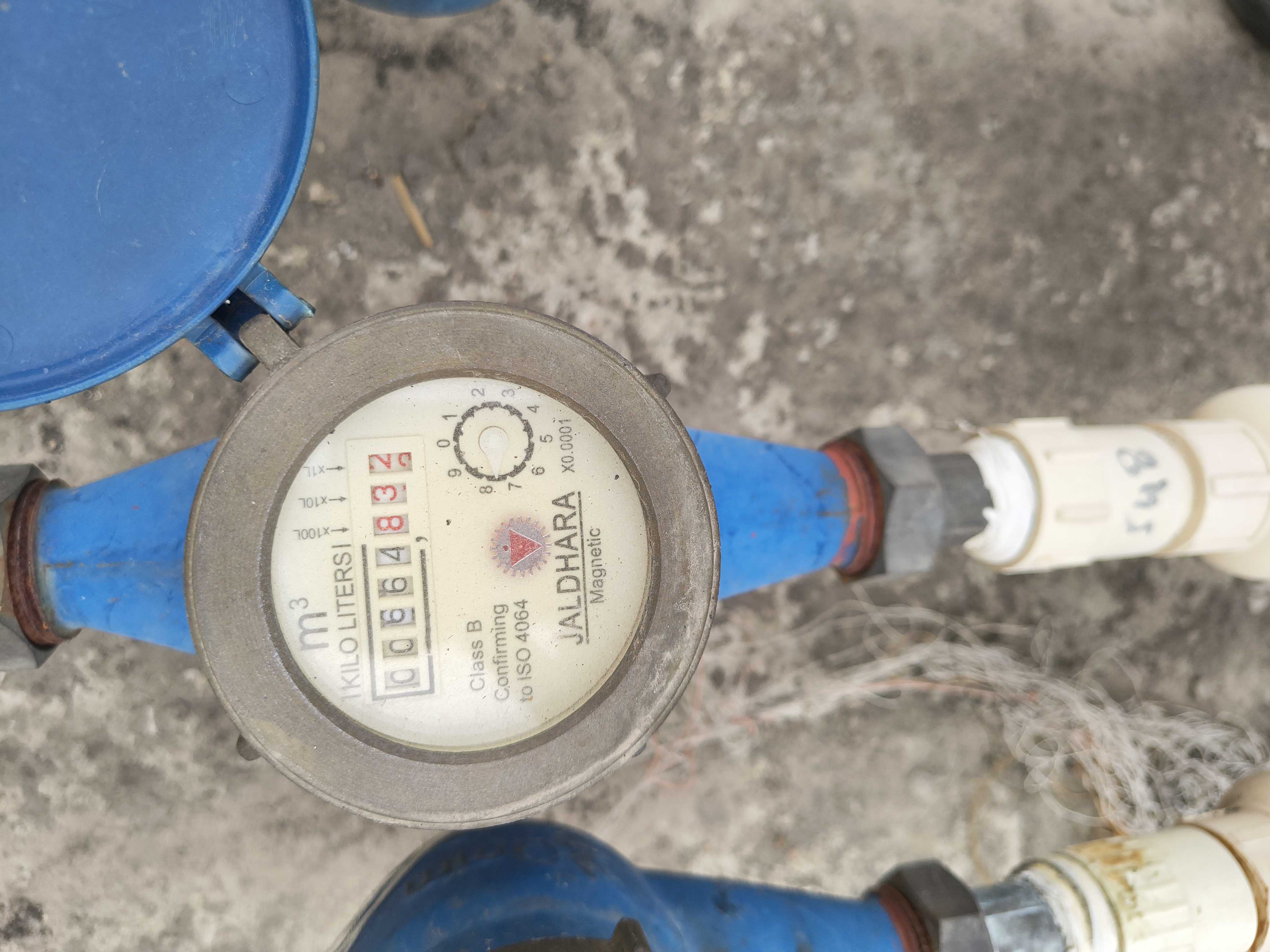 Meter reading March 31, 2026