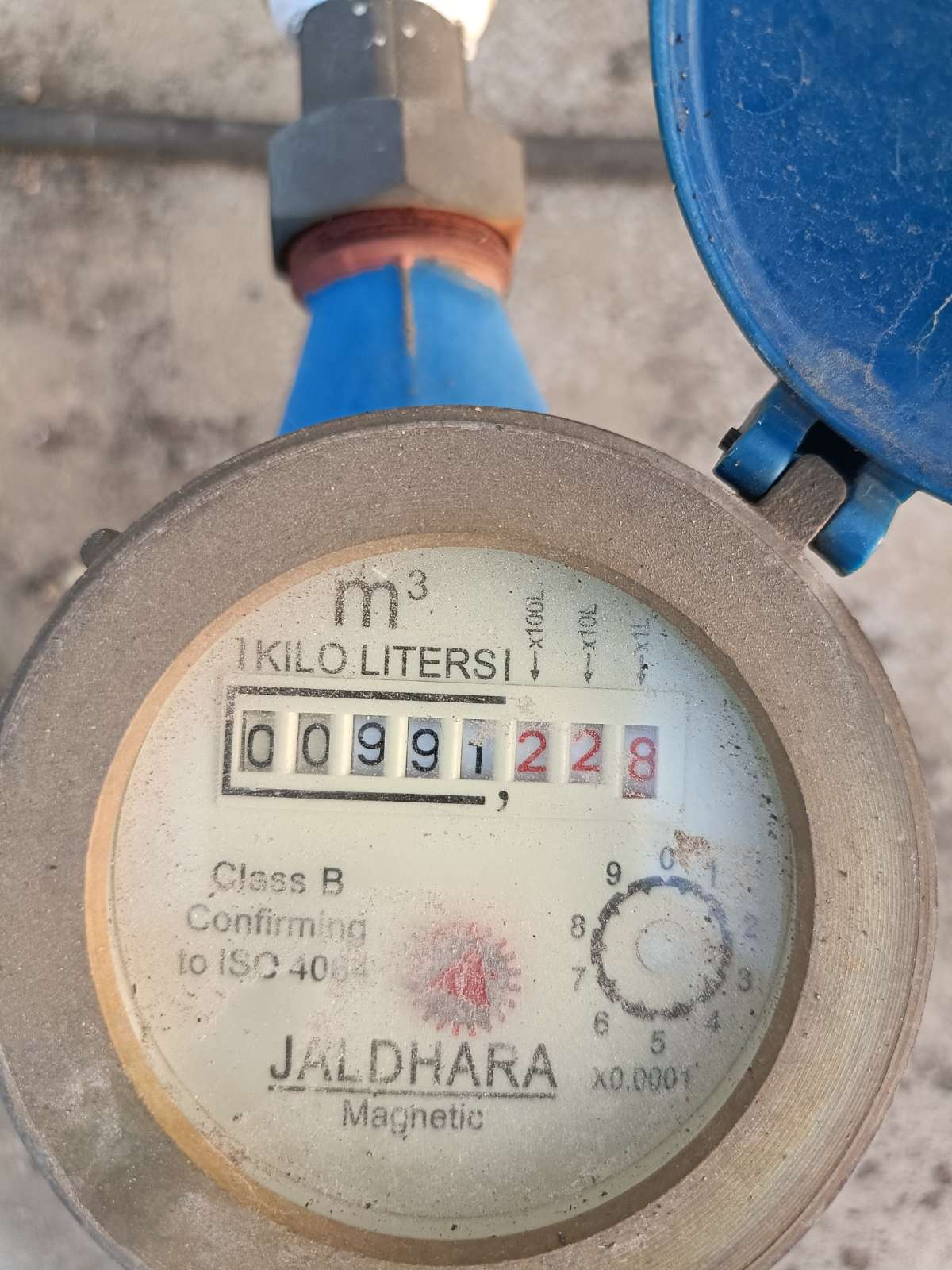 Meter reading May 31, 2026