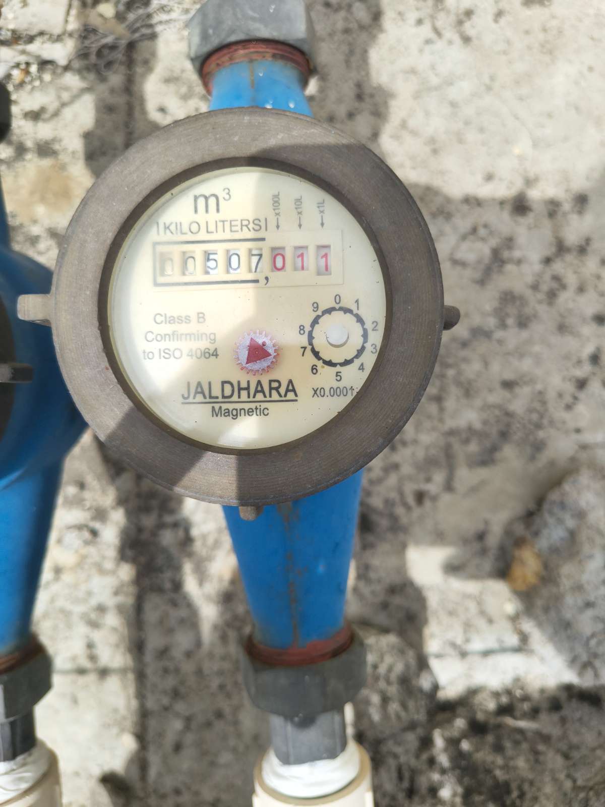 Meter reading June 30, 2026