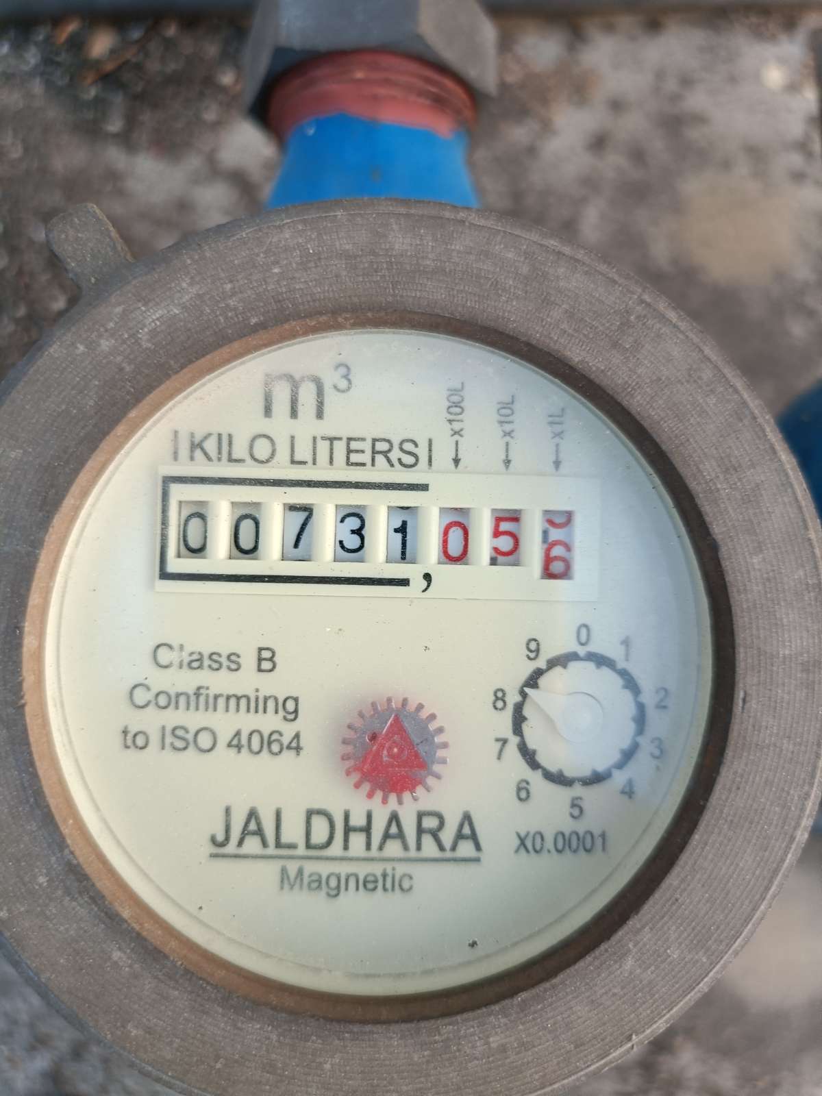 Meter reading May 31, 2026