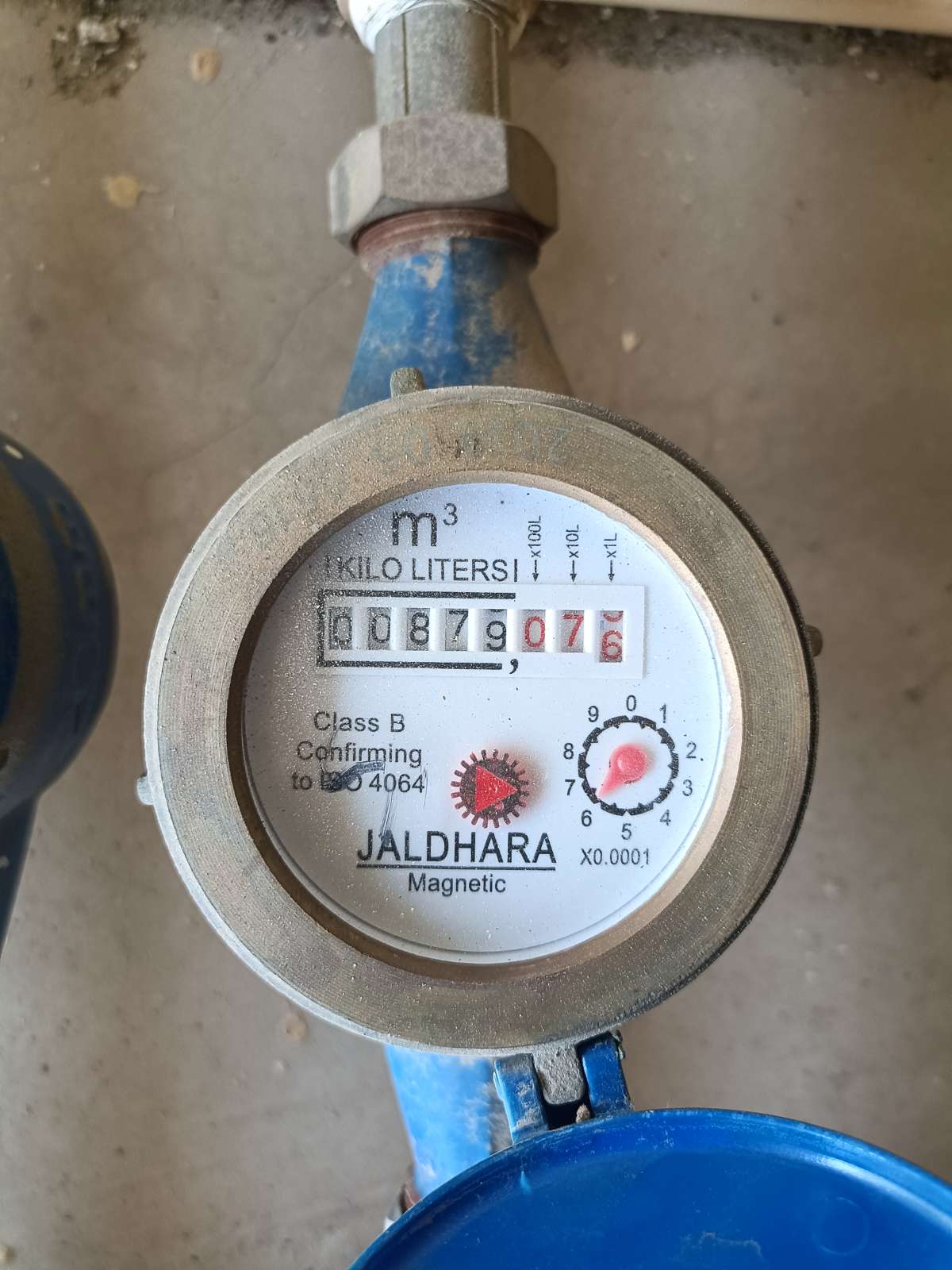 Meter reading Aug. 31, 2026