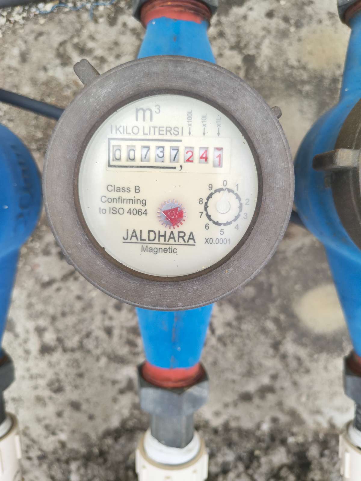 Meter reading June 30, 2026