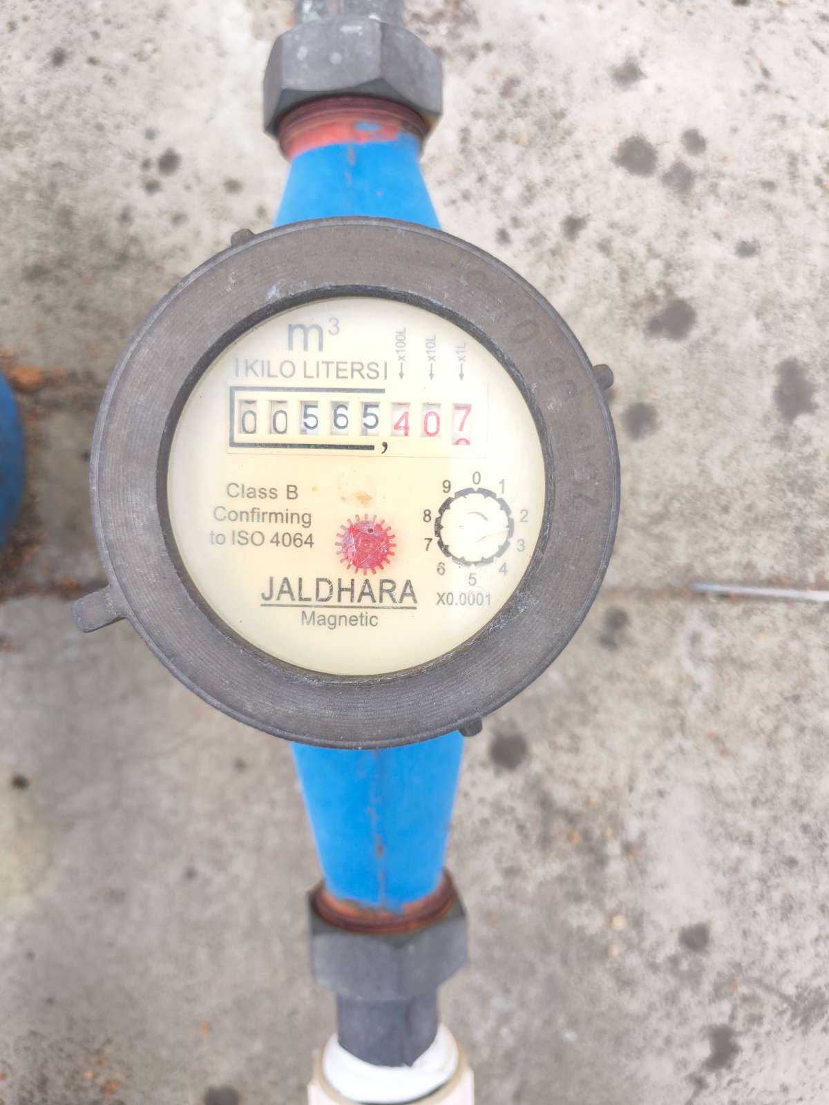 Meter reading June 30, 2026