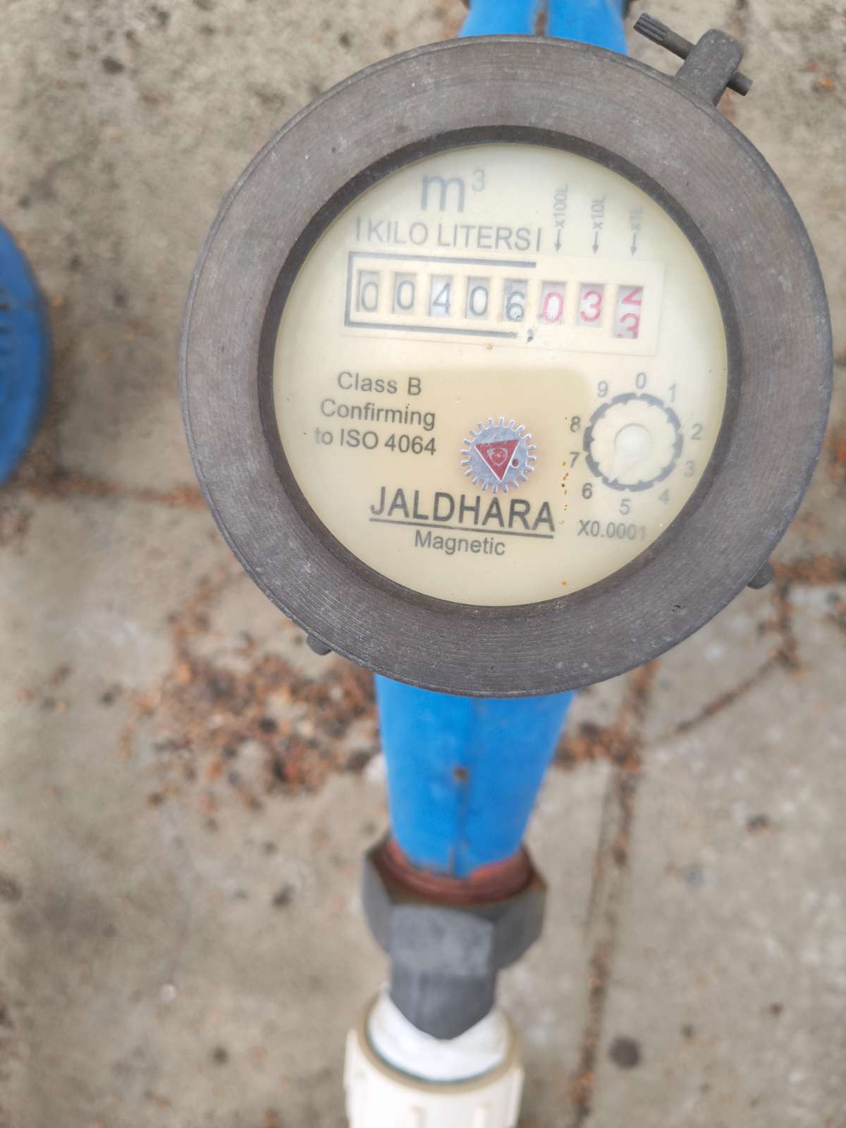 Meter reading June 30, 2026
