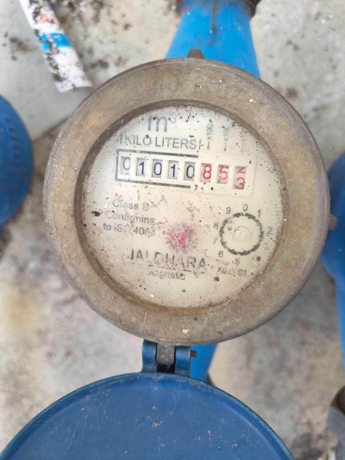 Meter reading June 30, 2026
