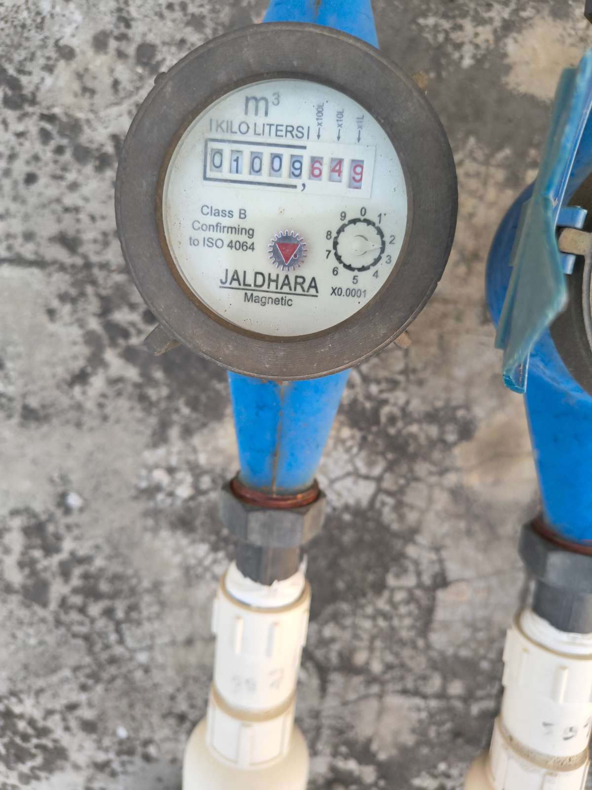 Meter reading April 30, 2026