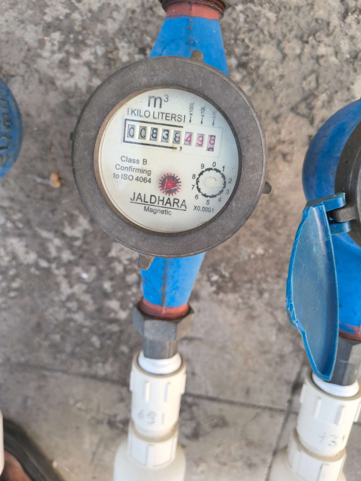 Meter reading April 30, 2026