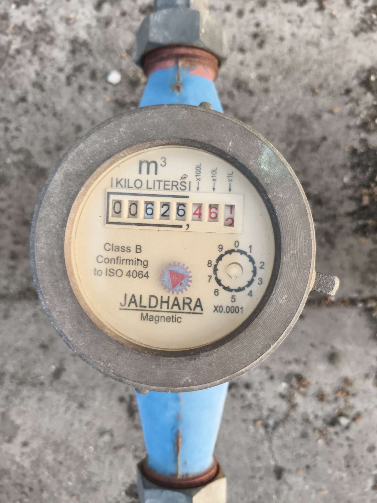 Meter reading May 31, 2026