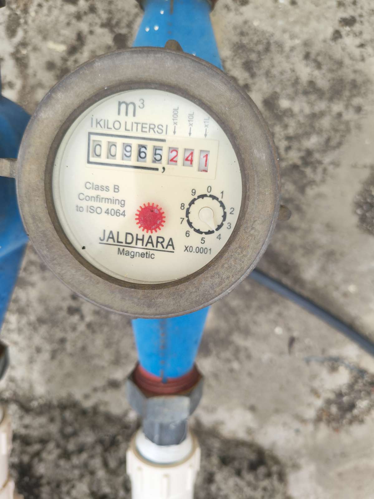 Meter reading June 30, 2026