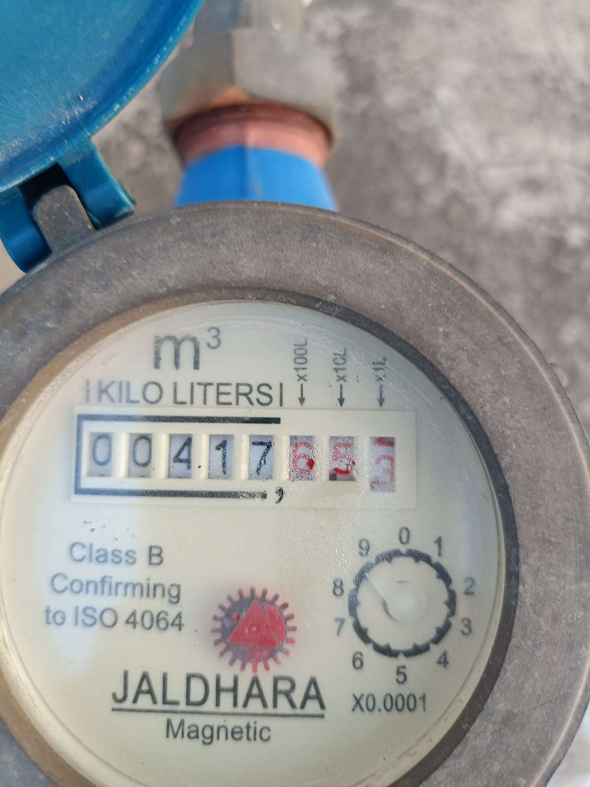 Meter reading May 31, 2026