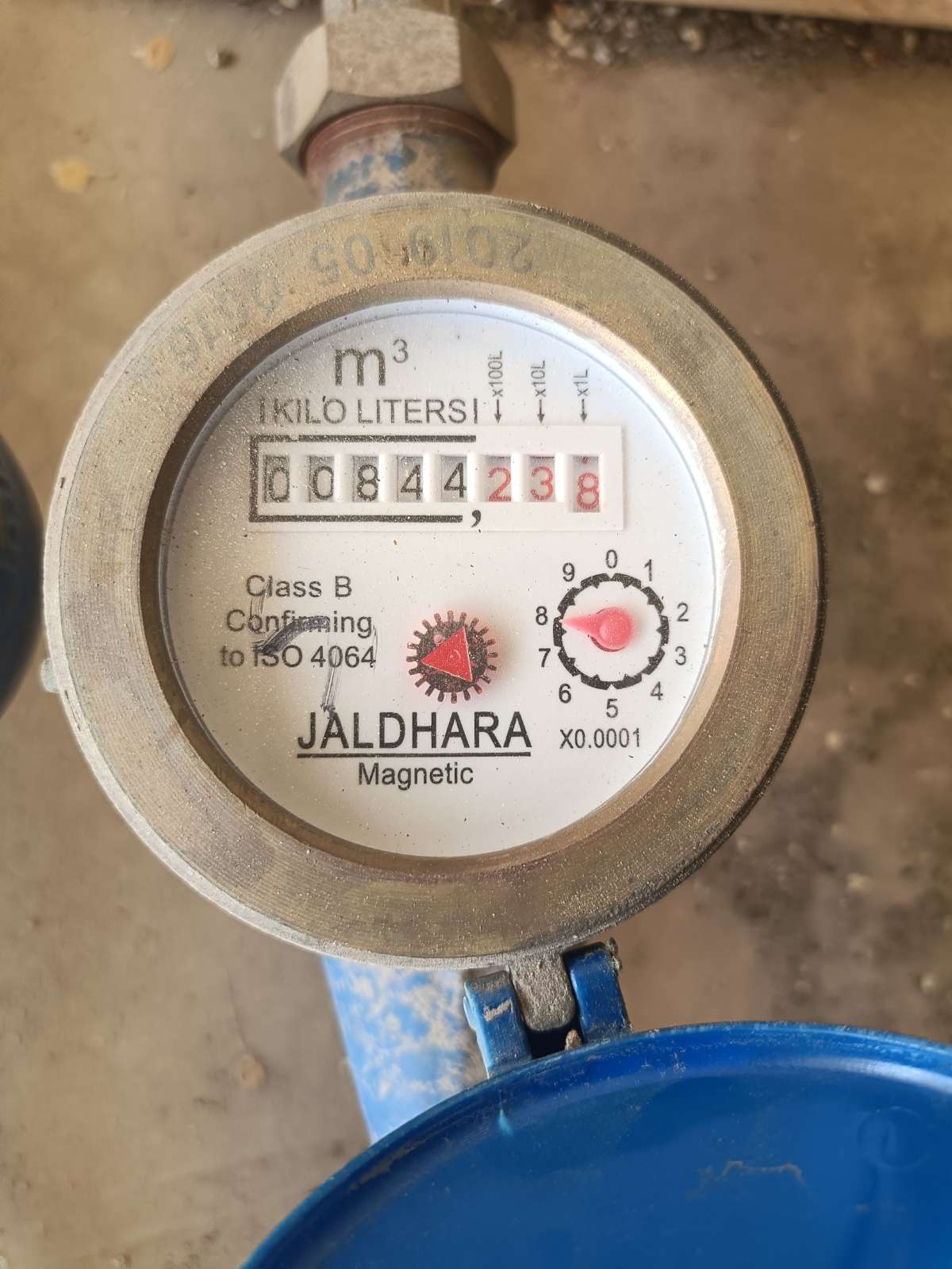 Meter reading June 30, 2026
