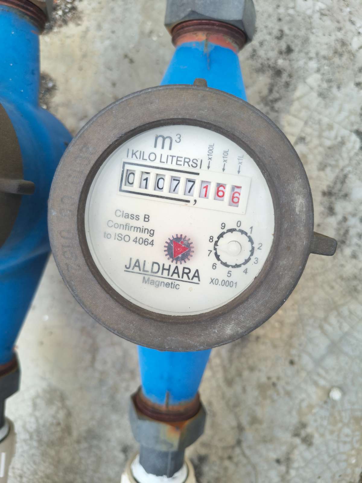 Meter reading June 30, 2026