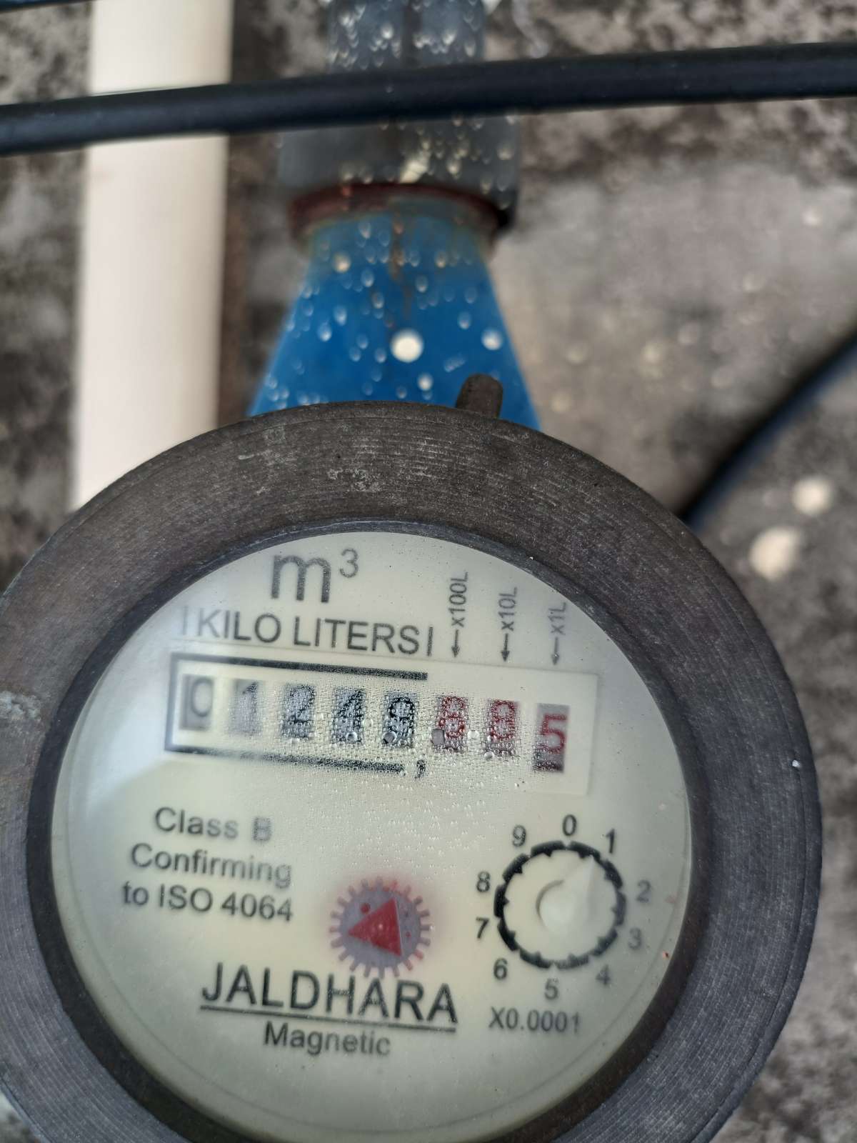 Meter reading June 30, 2026