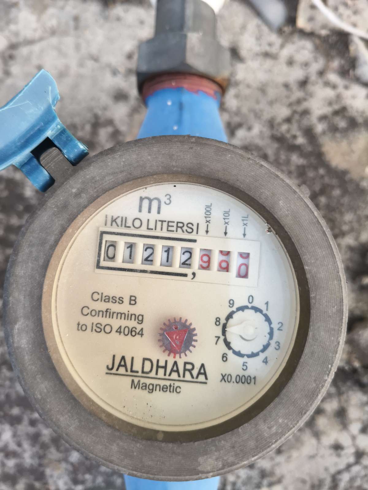 Meter reading May 31, 2026