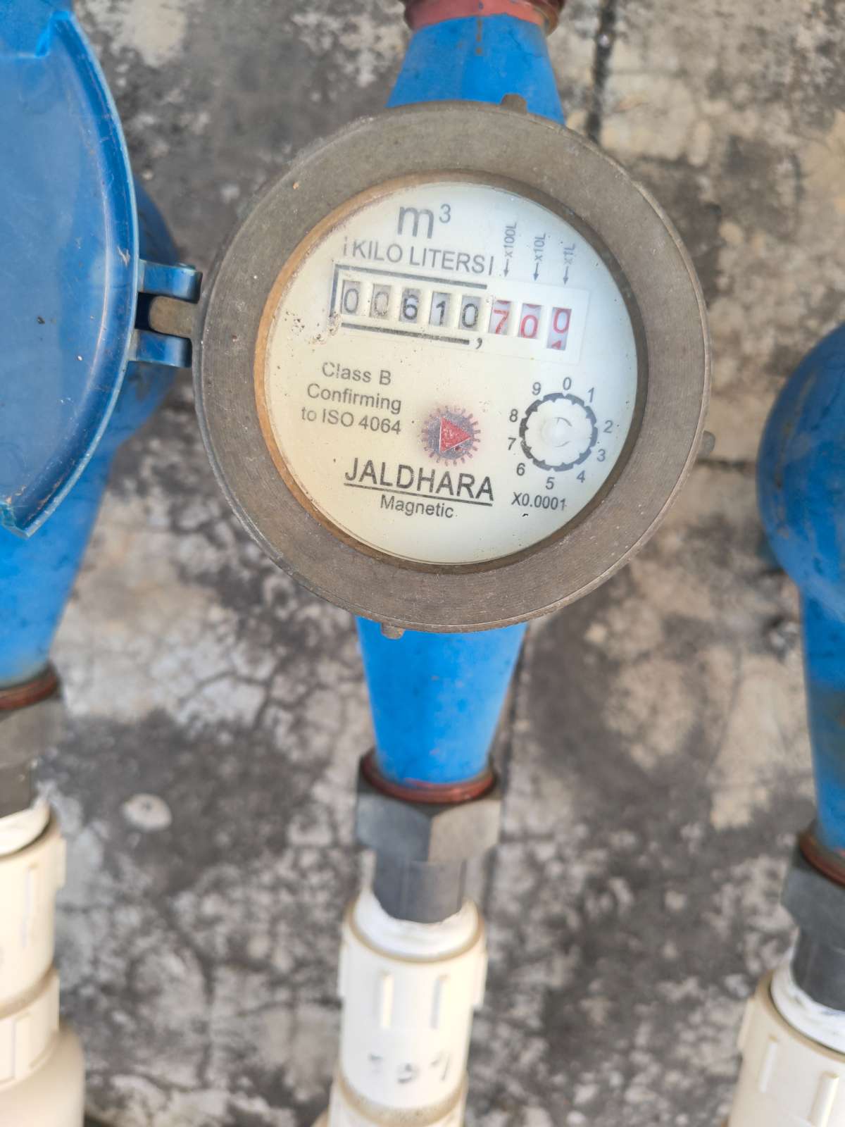 Meter reading April 30, 2026