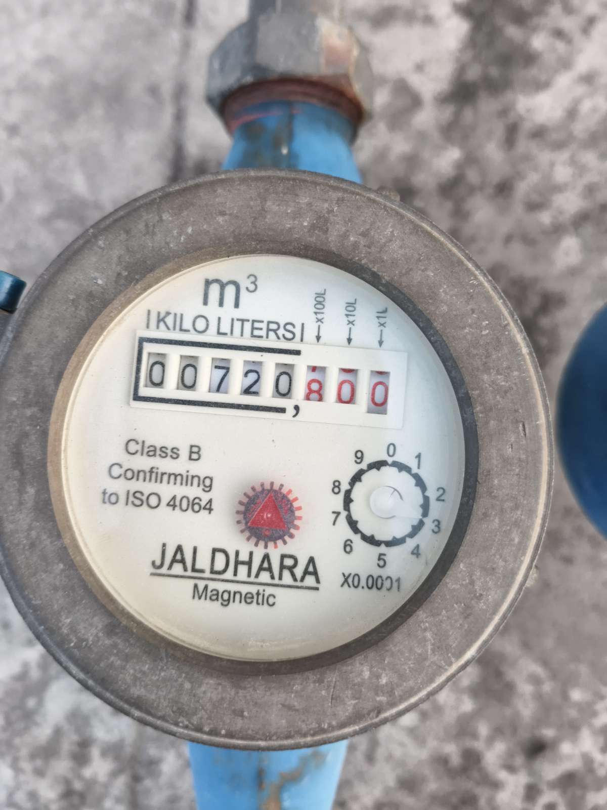 Meter reading May 31, 2026