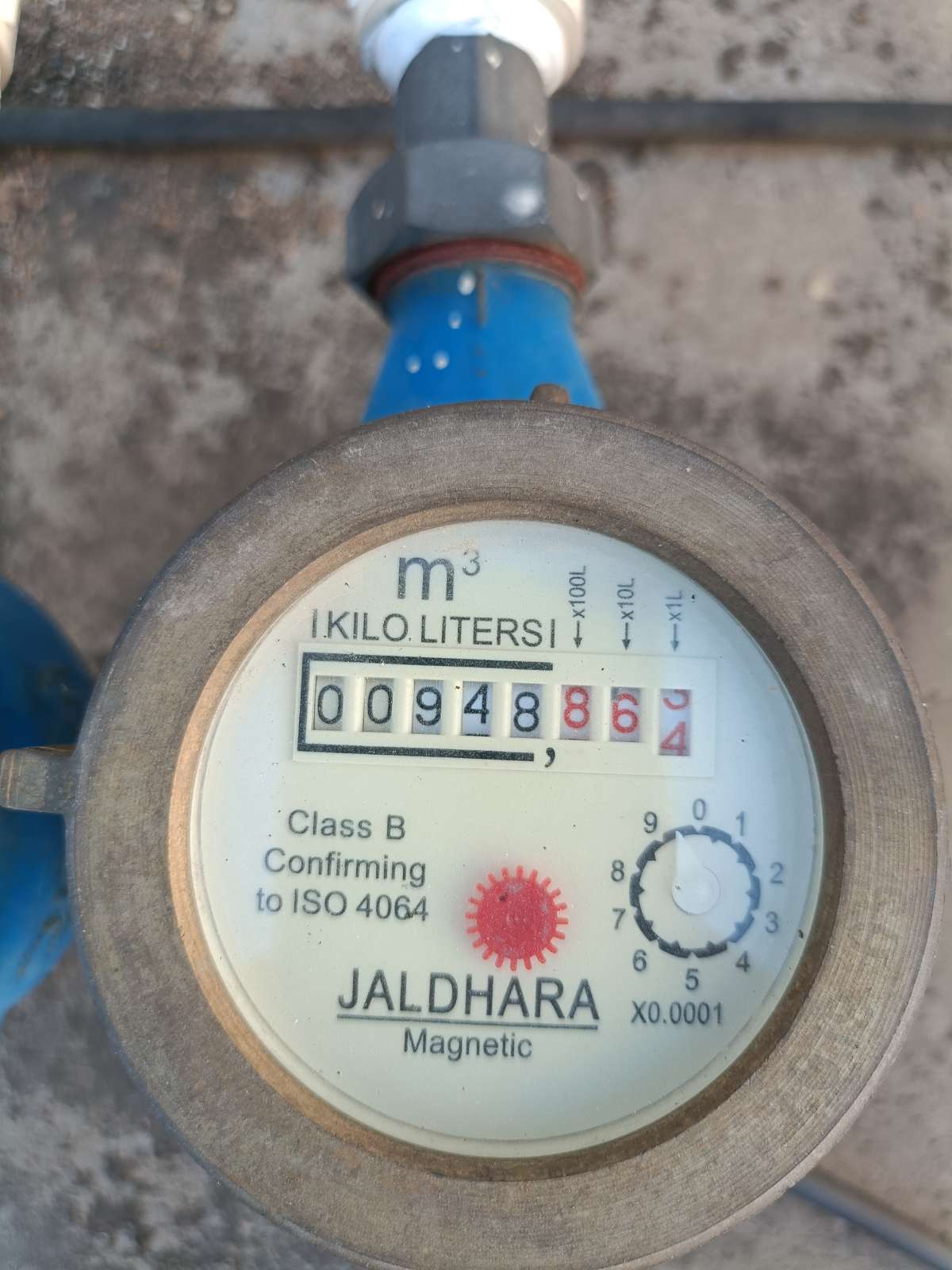 Meter reading May 31, 2026