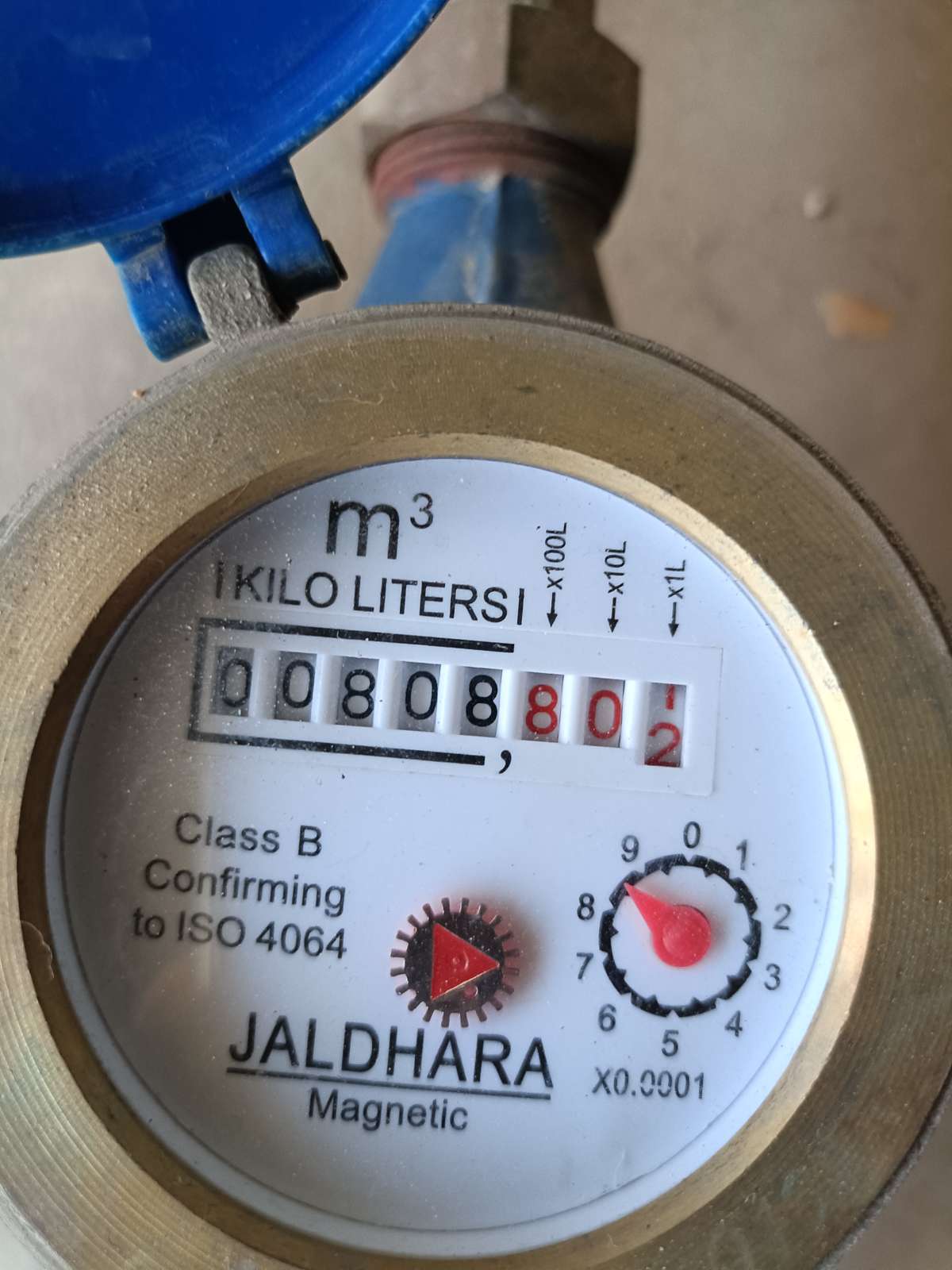 Meter reading May 31, 2026