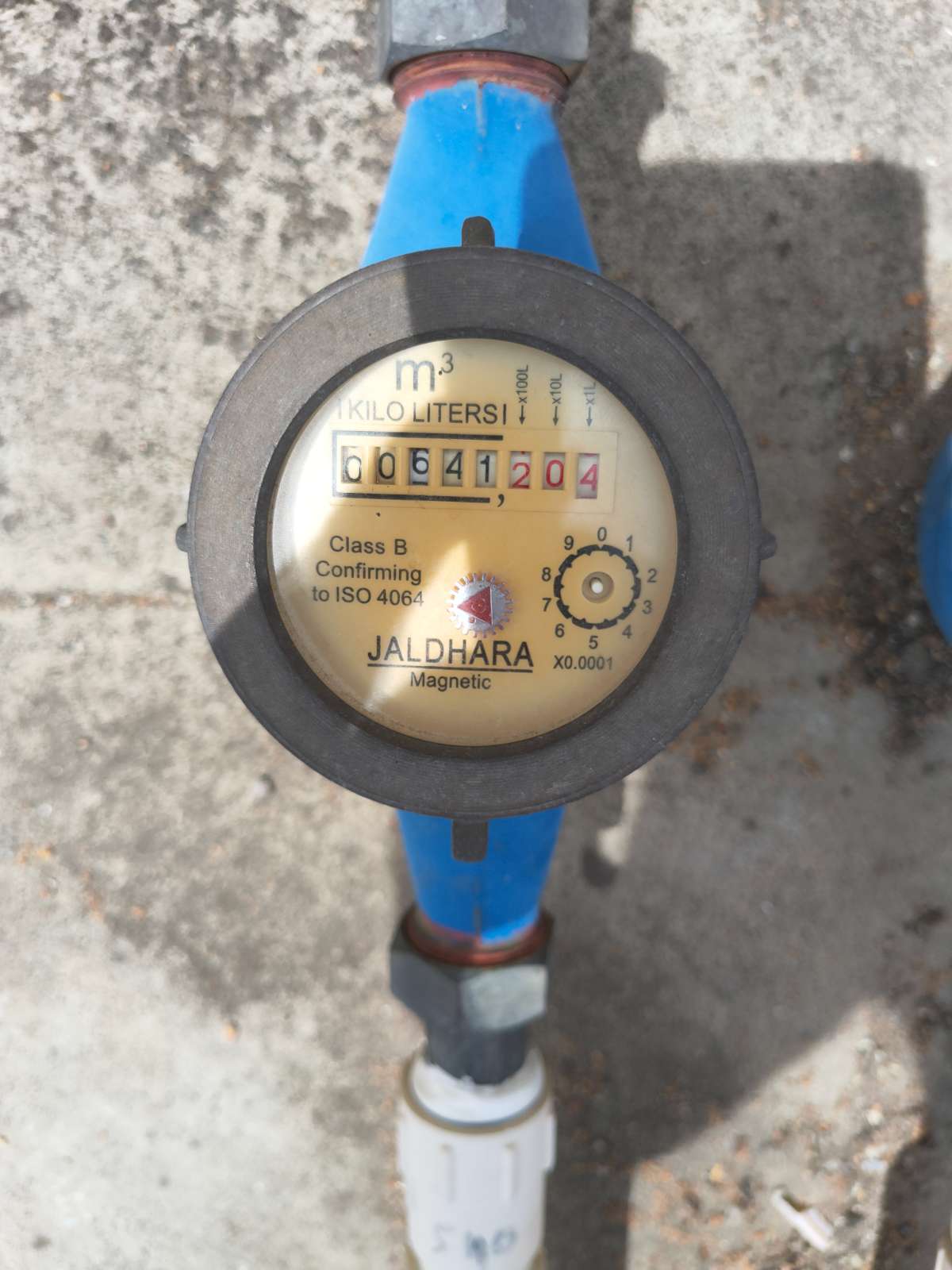 Meter reading June 30, 2026