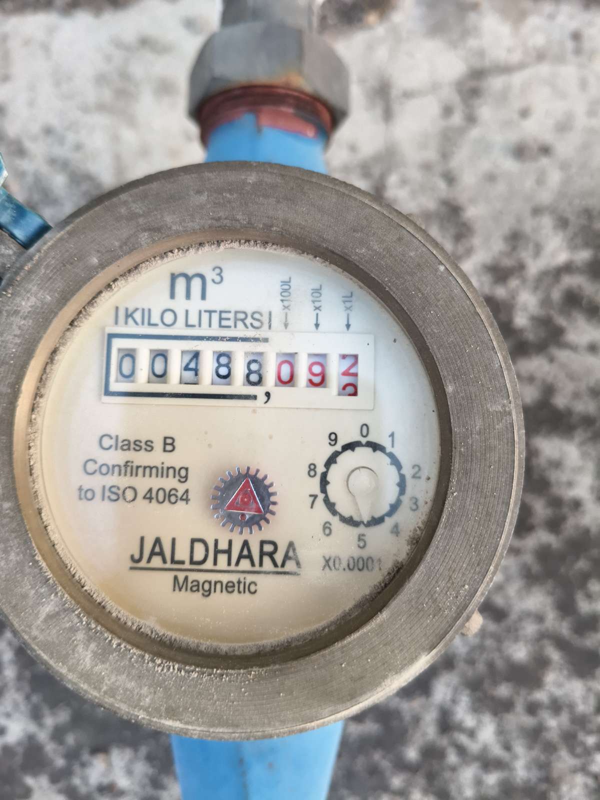 Meter reading May 31, 2026