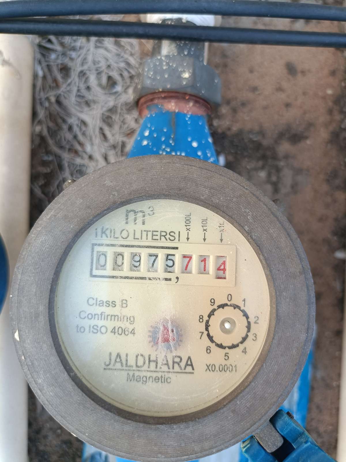 Meter reading May 31, 2026