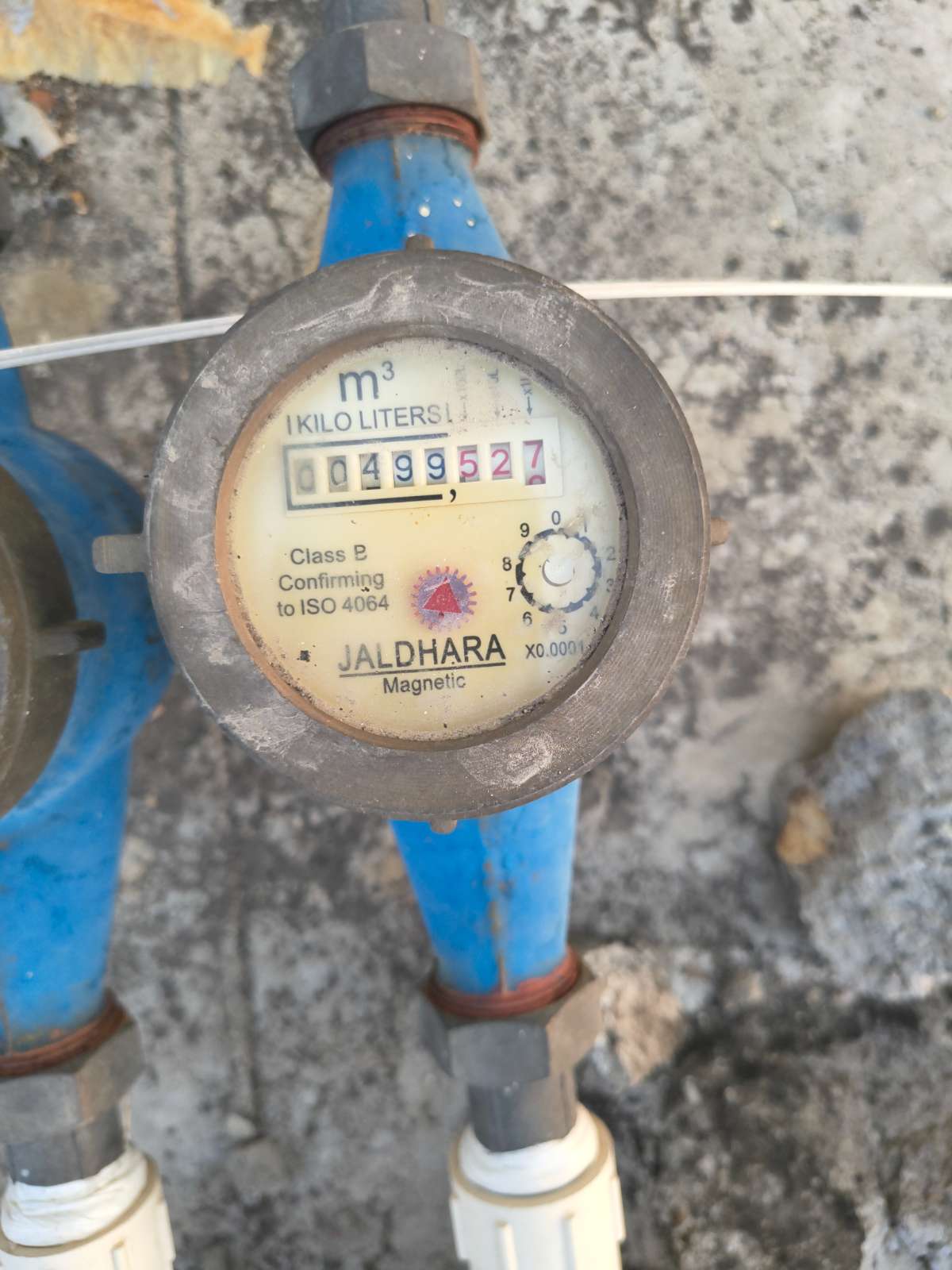 Meter reading April 30, 2026