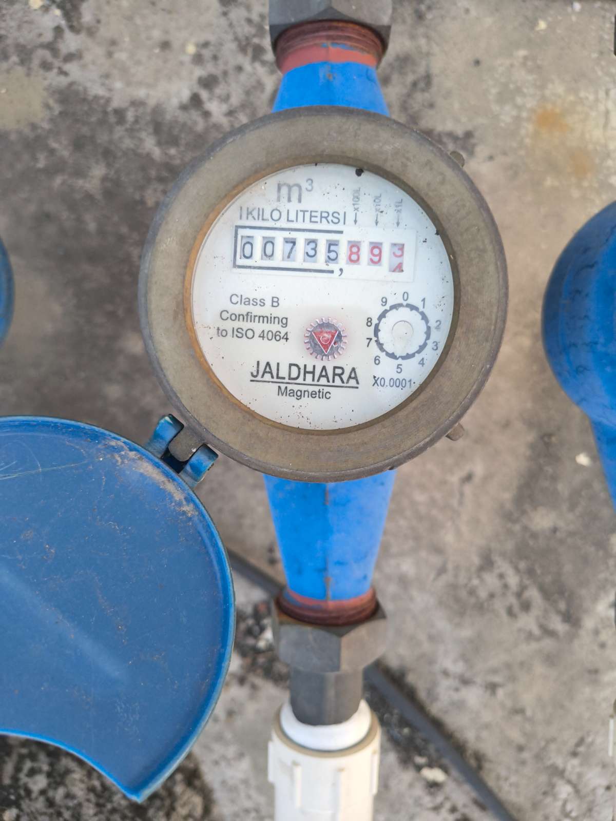 Meter reading April 30, 2026