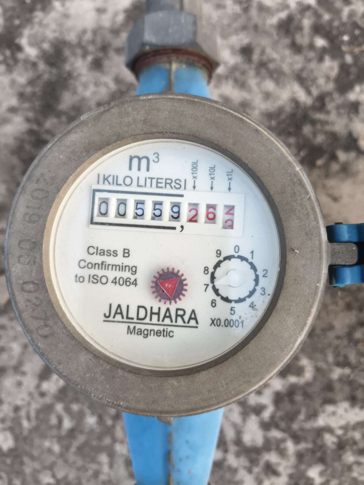 Meter reading May 31, 2026