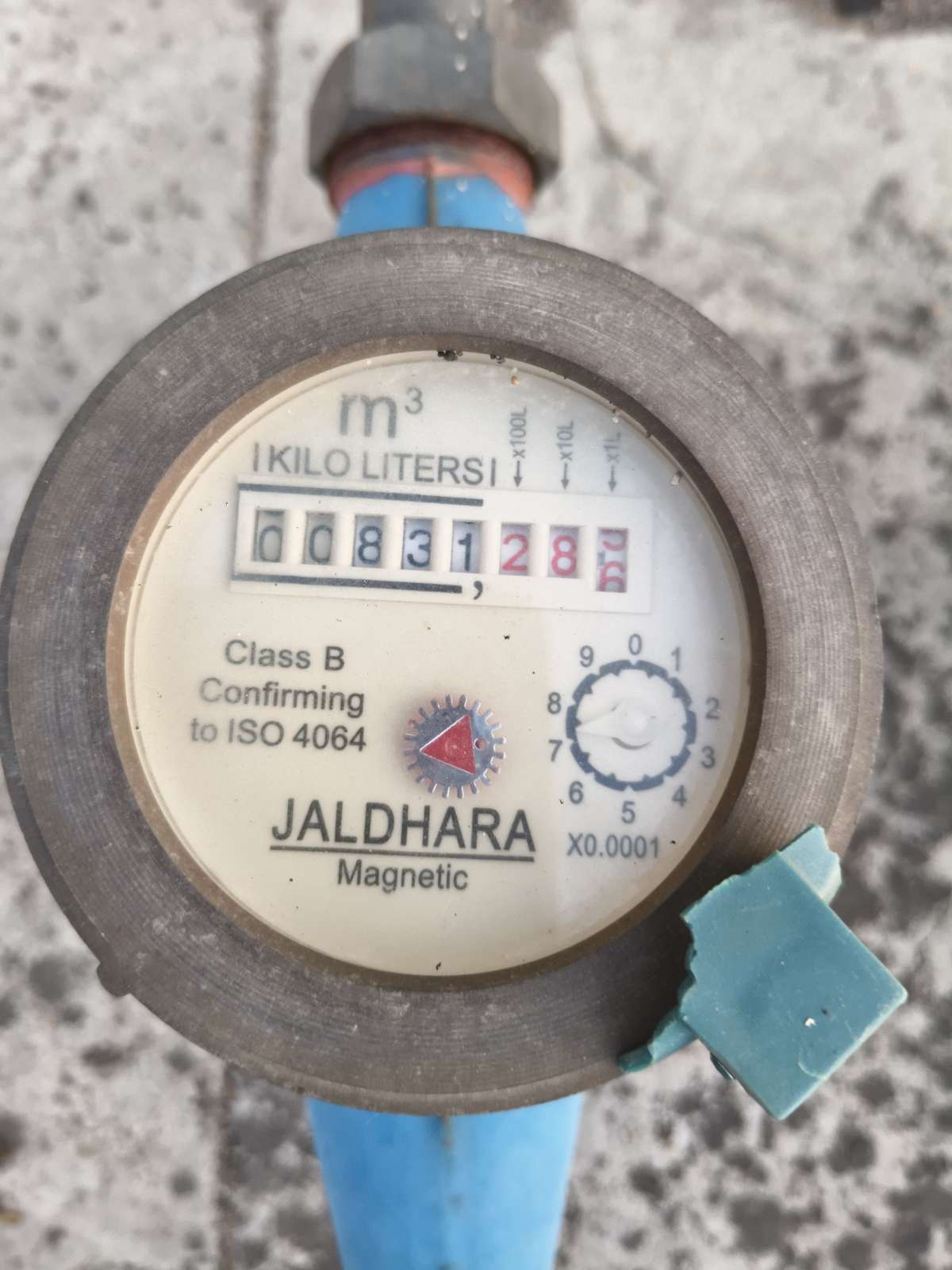 Meter reading May 31, 2026