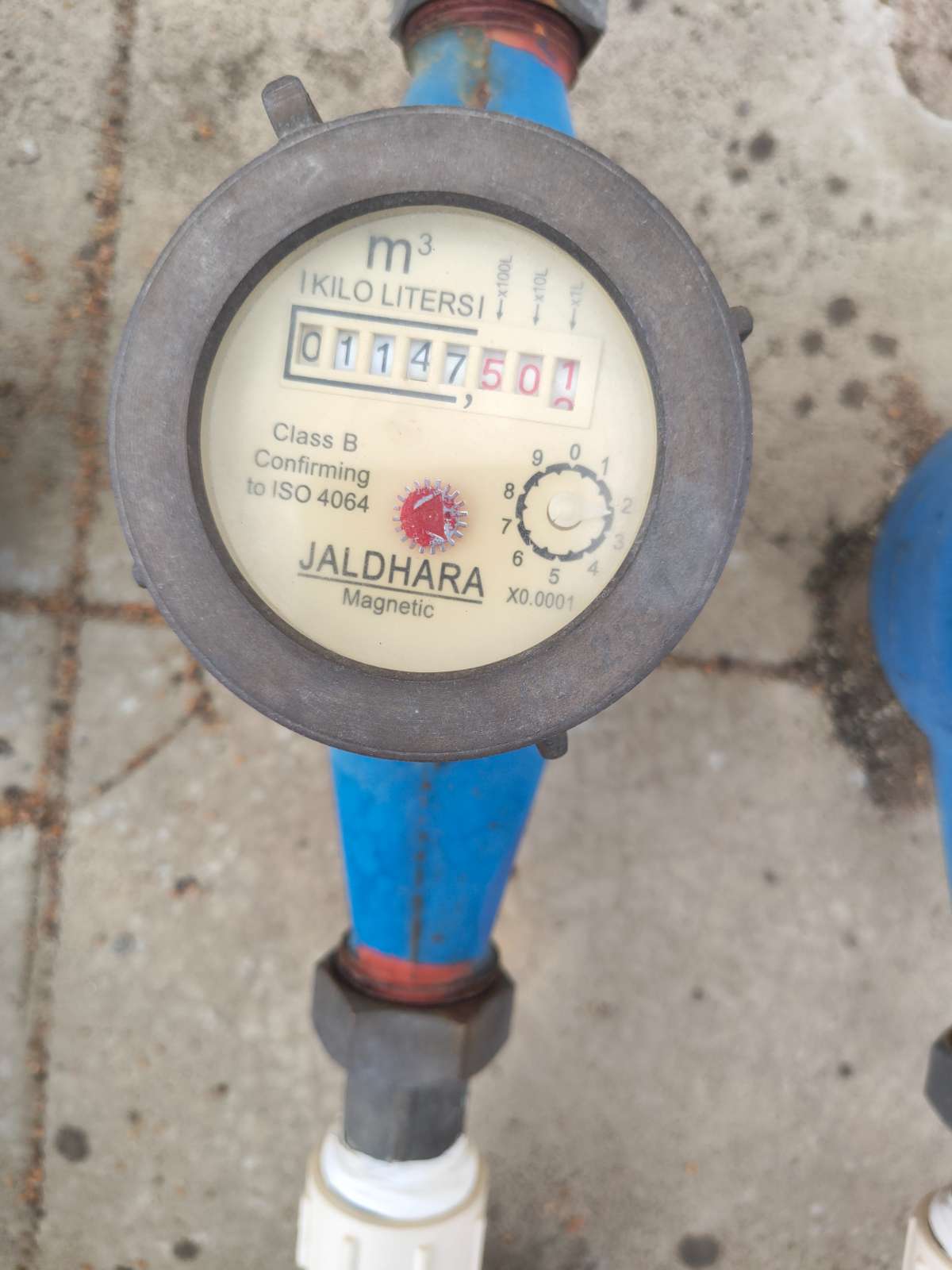 Meter reading June 30, 2026
