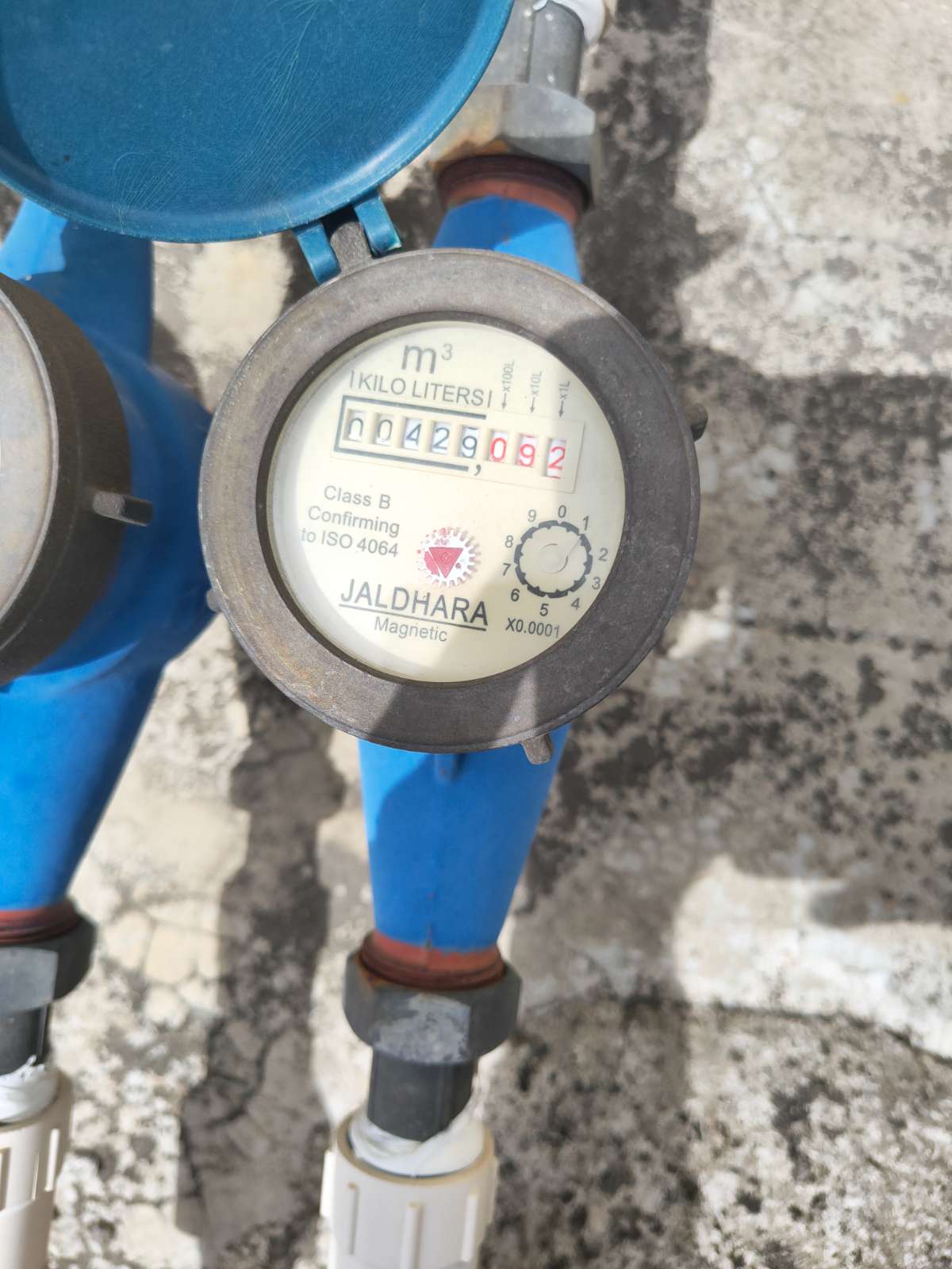 Meter reading June 30, 2026