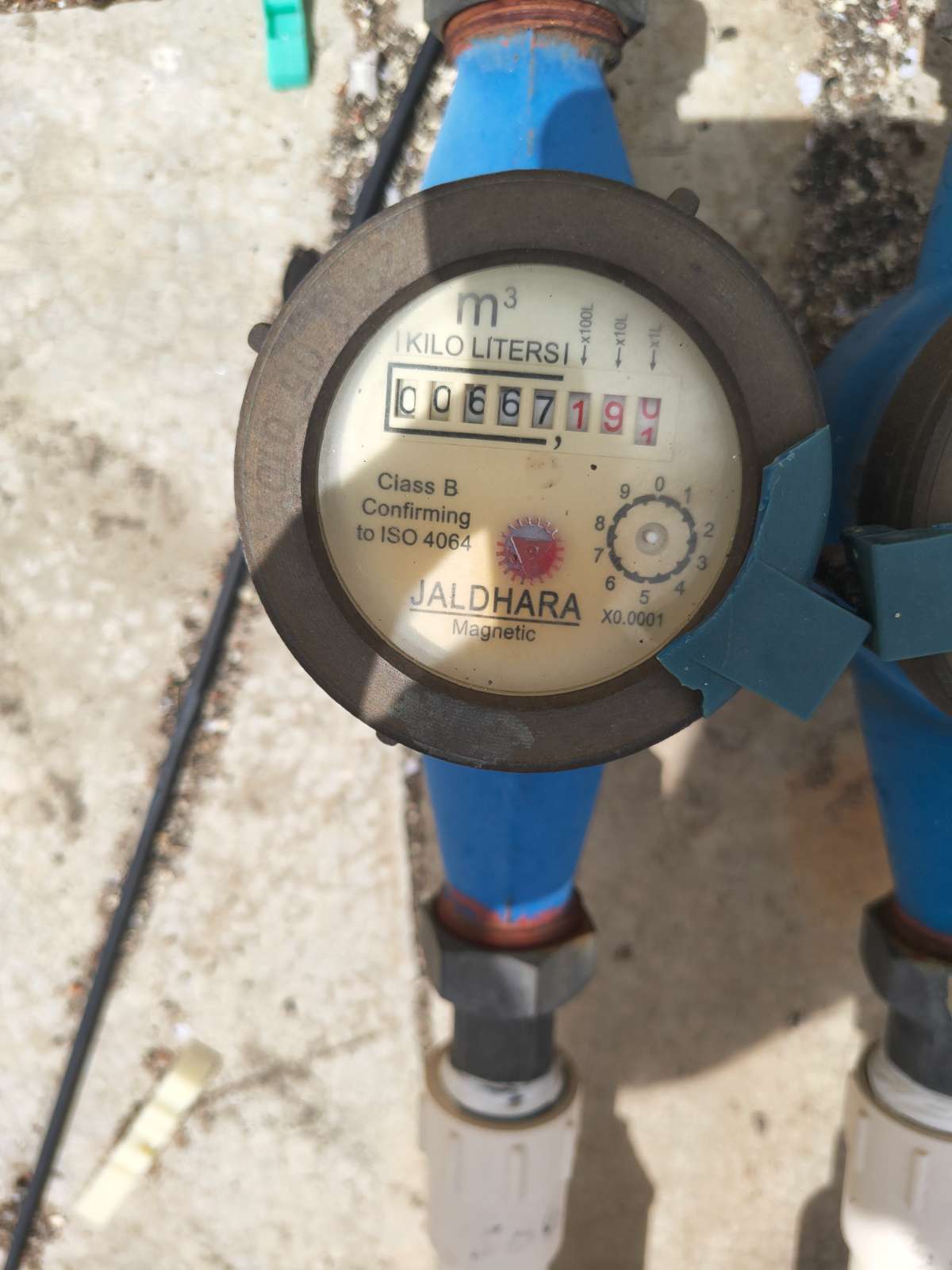 Meter reading June 30, 2026