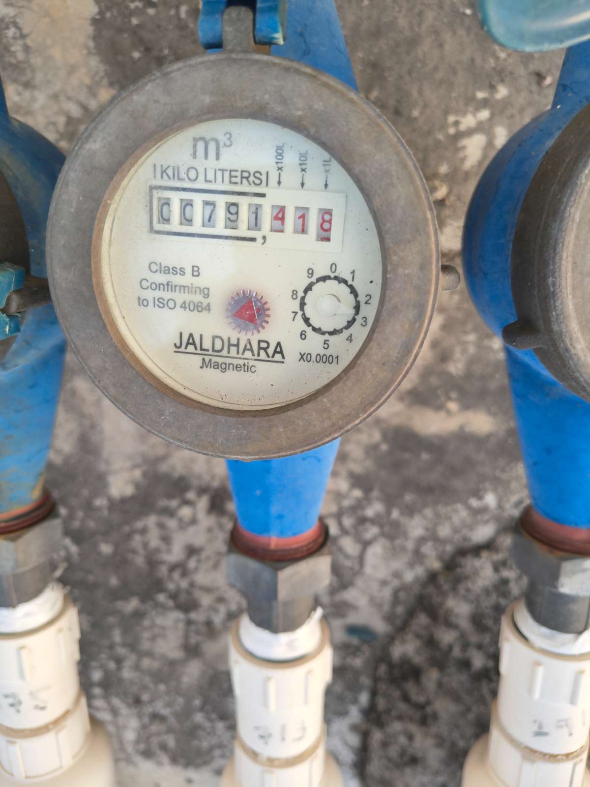 Meter reading April 30, 2026