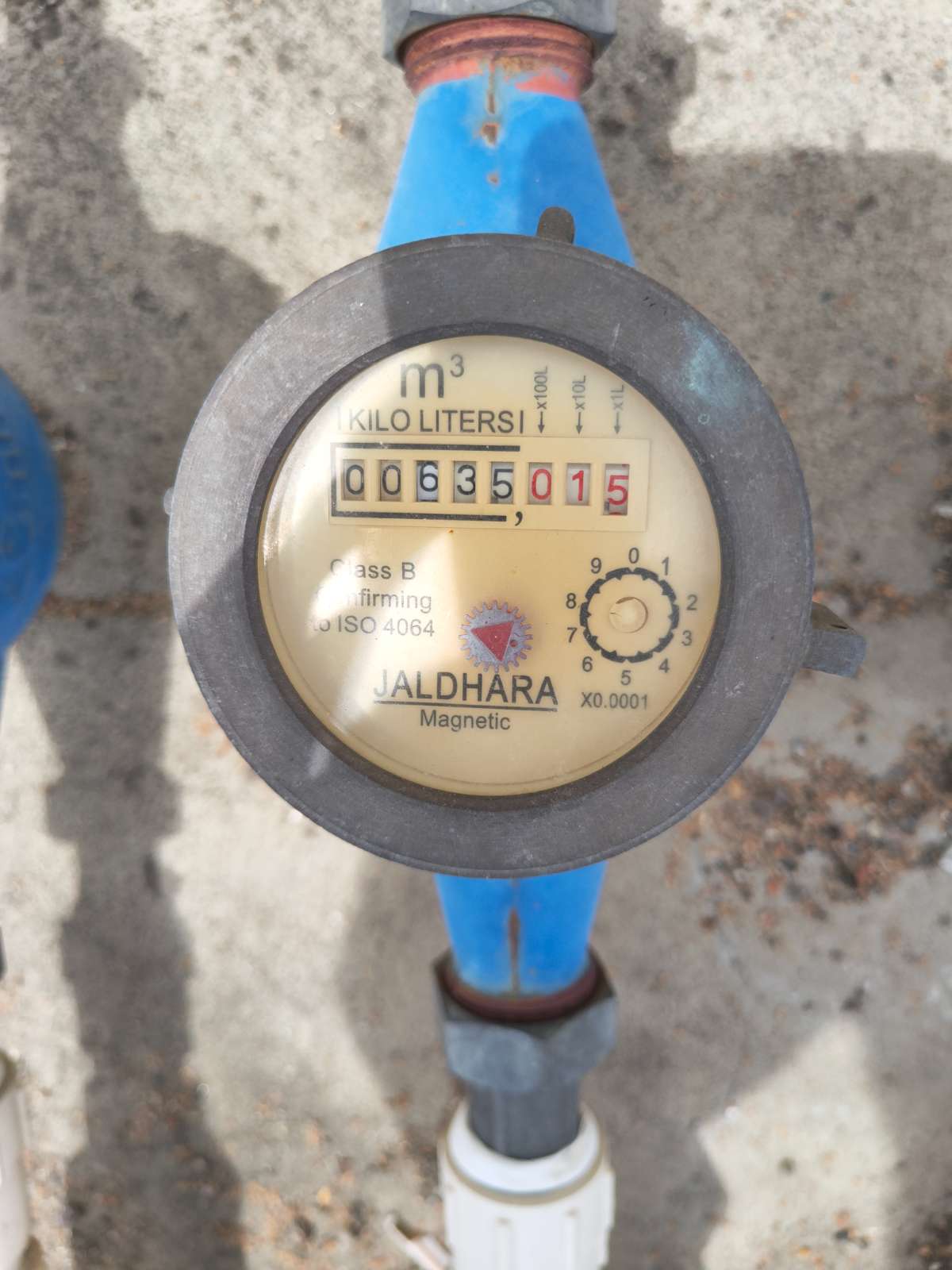 Meter reading June 30, 2026