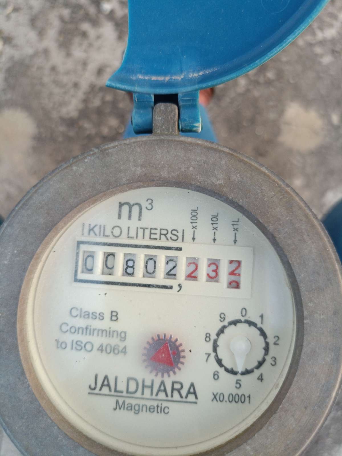 Meter reading May 31, 2026