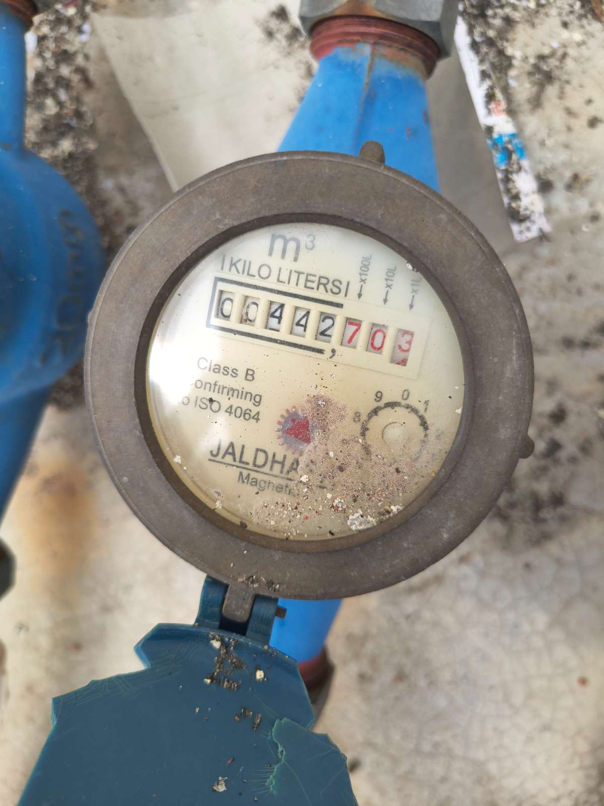 Meter reading June 30, 2026