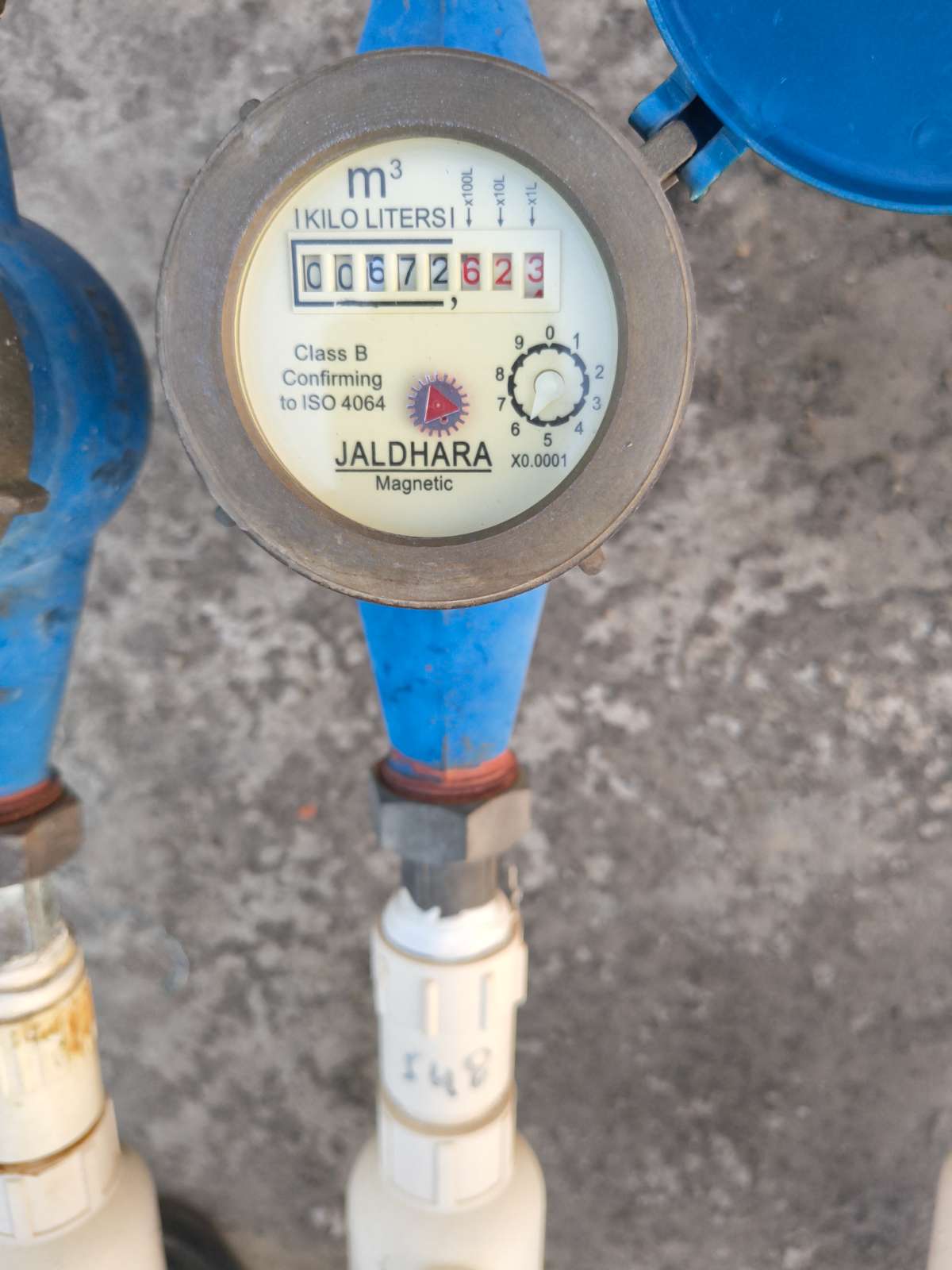 Meter reading April 30, 2026