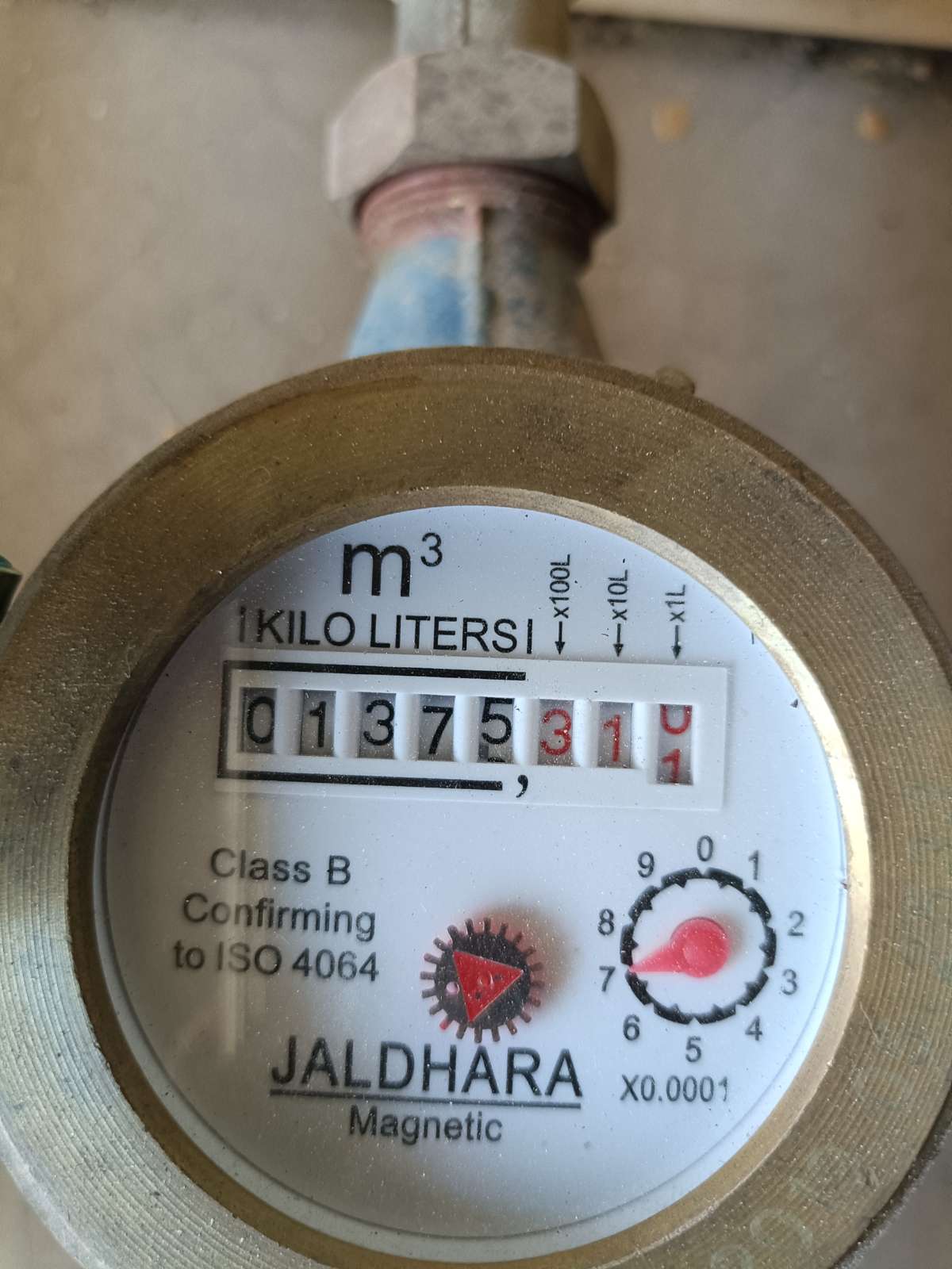 Meter reading May 31, 2026