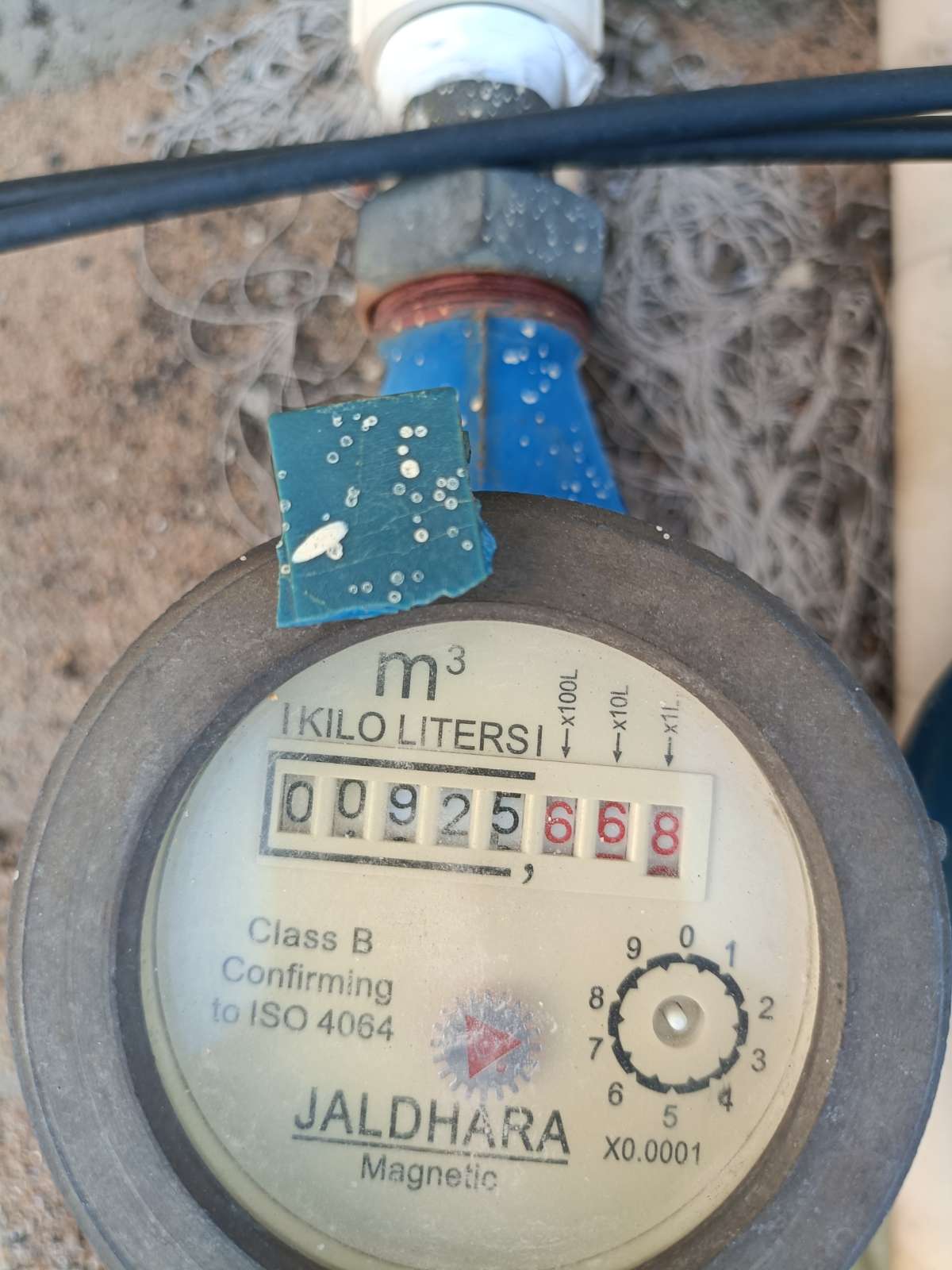 Meter reading May 31, 2026