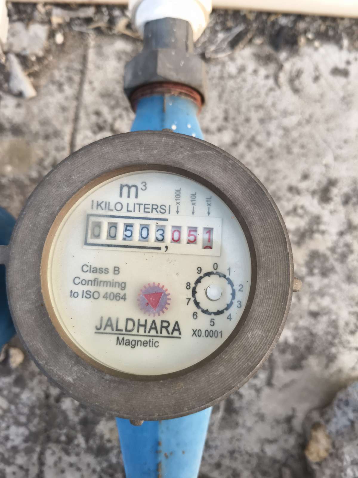 Meter reading May 31, 2026