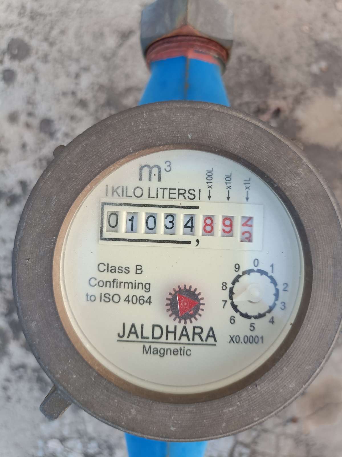 Meter reading May 31, 2026