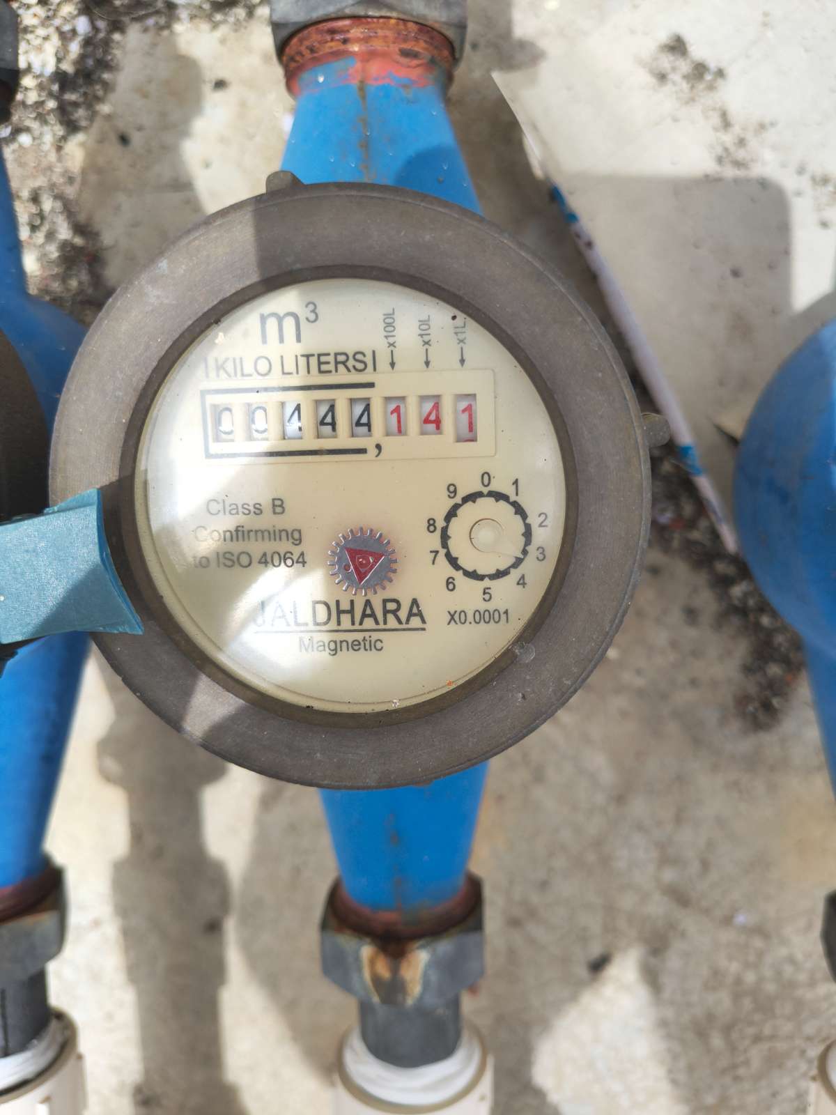 Meter reading June 30, 2026